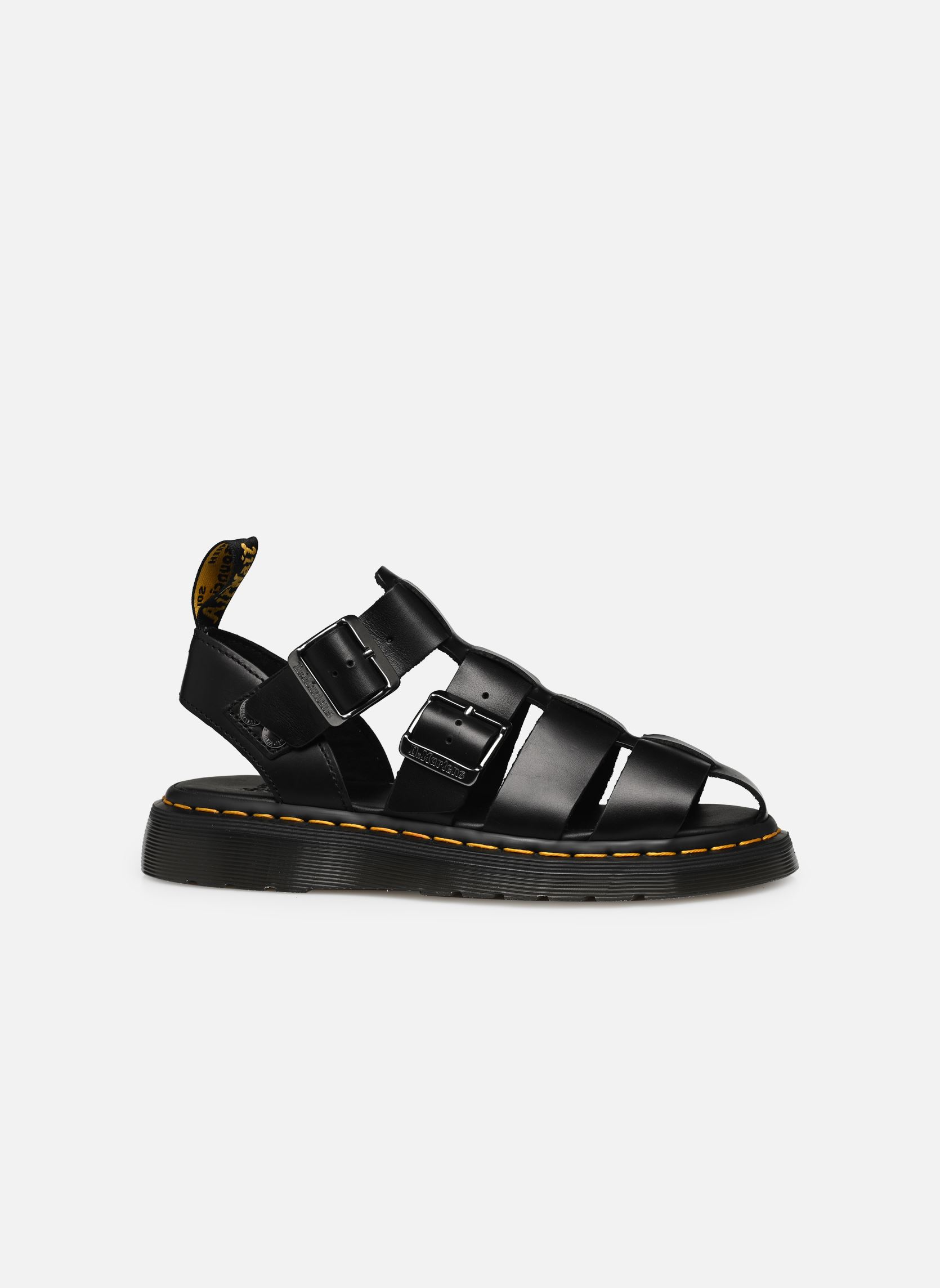 Sandali con zeppa e plateau Garin donna nero Dr. Martens Sandali con zeppa e plateau Garin donna nero BLACK BRANDO