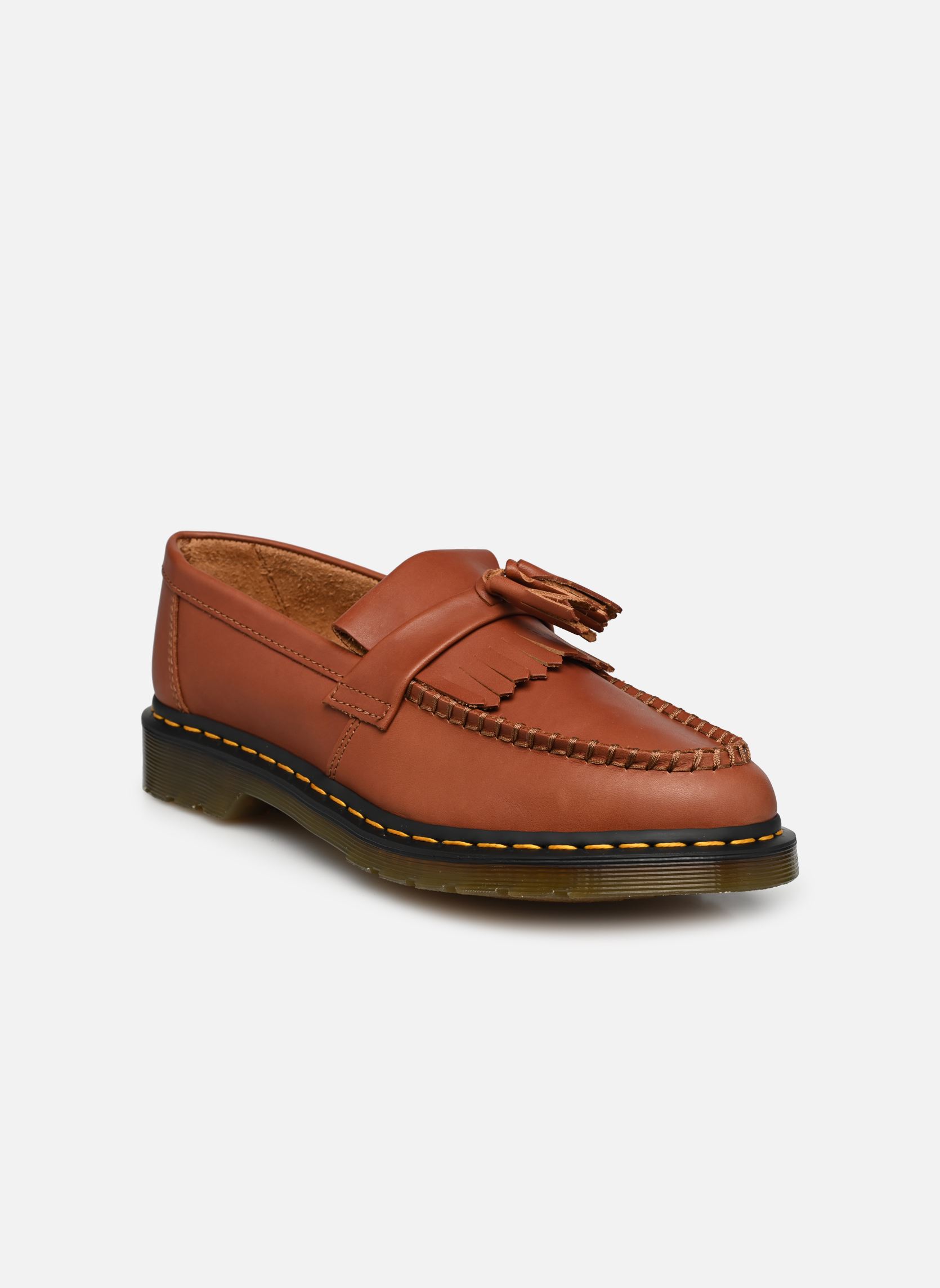 Mocassins Dr. Martens ADRIAN SADDLE TAN CARRARA - vue 1