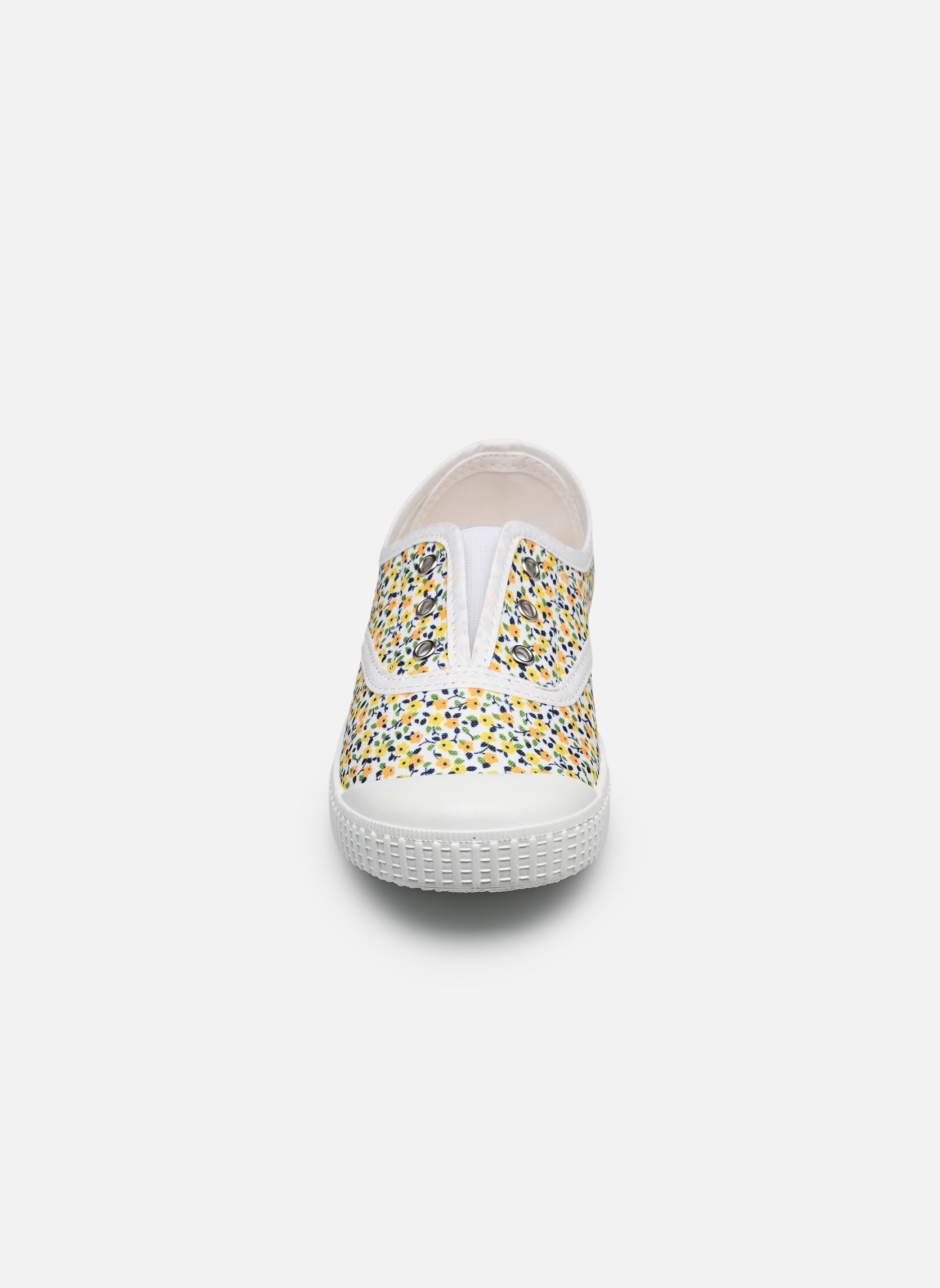 Baskets basses BAHISSA fille multicolore Rose et Martin Baskets basses BAHISSA fille multicolore Mini liberty marine jaune /lis