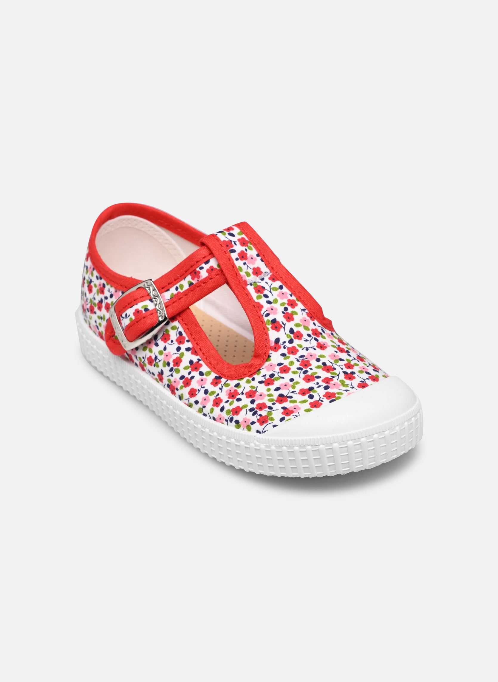 Baskets basses BATISSA multicolore Rose et Martin Baskets basses BATISSA multicolore KM32905 avec boucle pression i