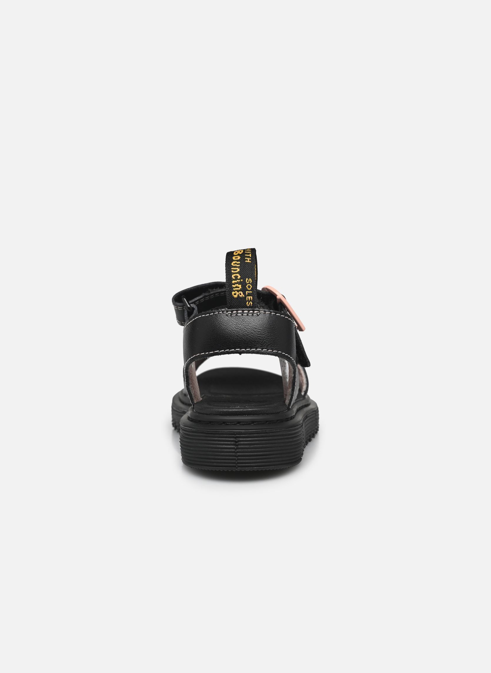 Sandali Marlowe Hearts J bambina nero Dr. Martens Sandali Marlowe Hearts J bambina nero BLACK+POWDER PINK