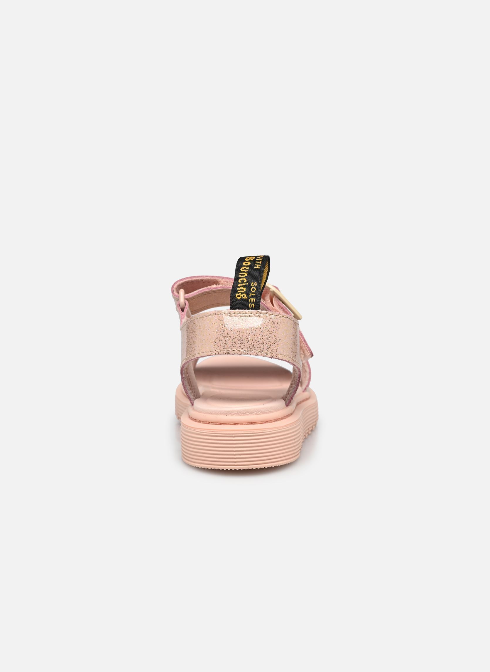 Sandales Marlowe Hearts J fille rose Dr. Martens Sandales Marlowe Hearts J fille rose POWDER PINK+CLOUD CREAM
