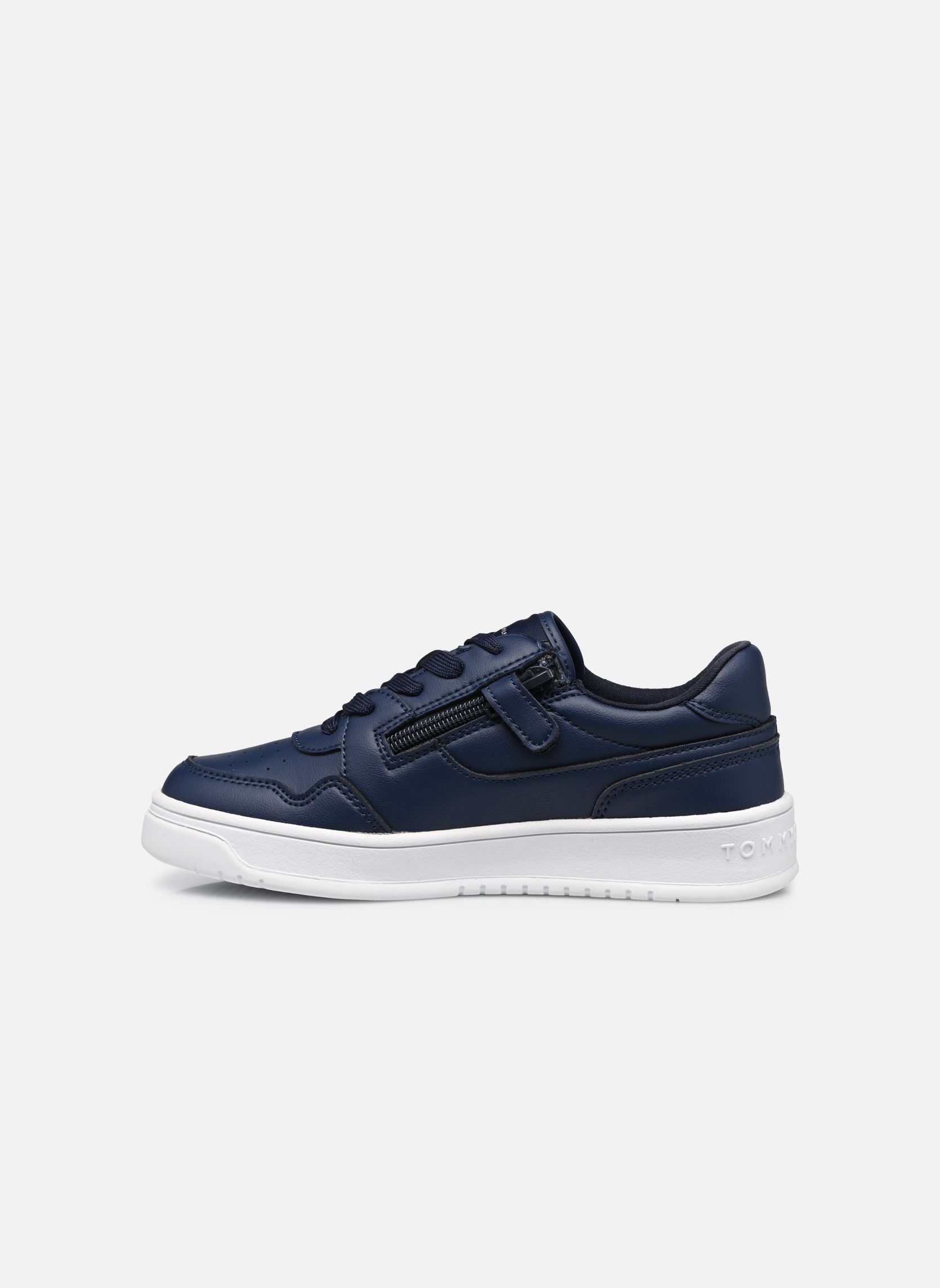 Baskets hautes STRIPES LOW CUT LACE-UP bleu Tommy Hilfiger Baskets hautes STRIPES LOW CUT LACE-UP bleu Blue