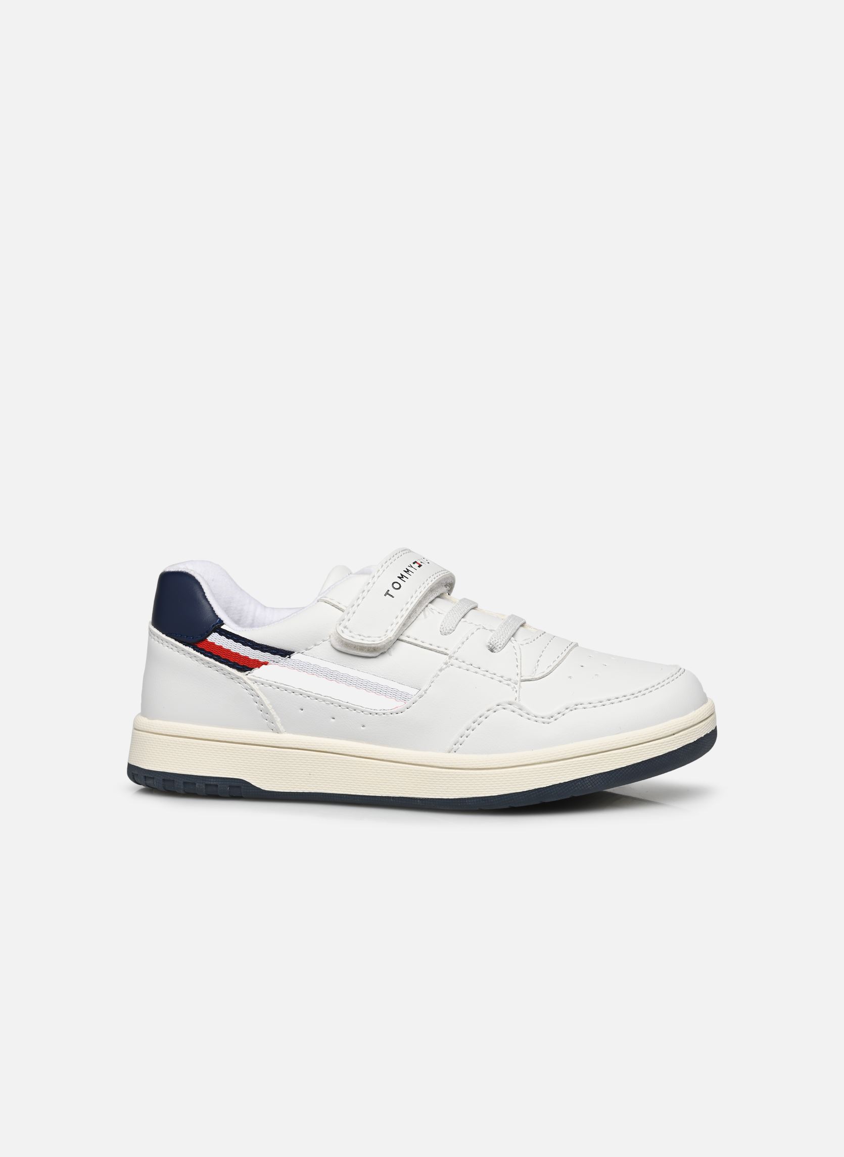 Knöchelhohe Sneaker STRIPES LOW CUT LACE-UP jungen weiß Tommy Hilfiger Knöchelhohe Sneaker STRIPES LOW CUT LACE-UP jungen weiß White