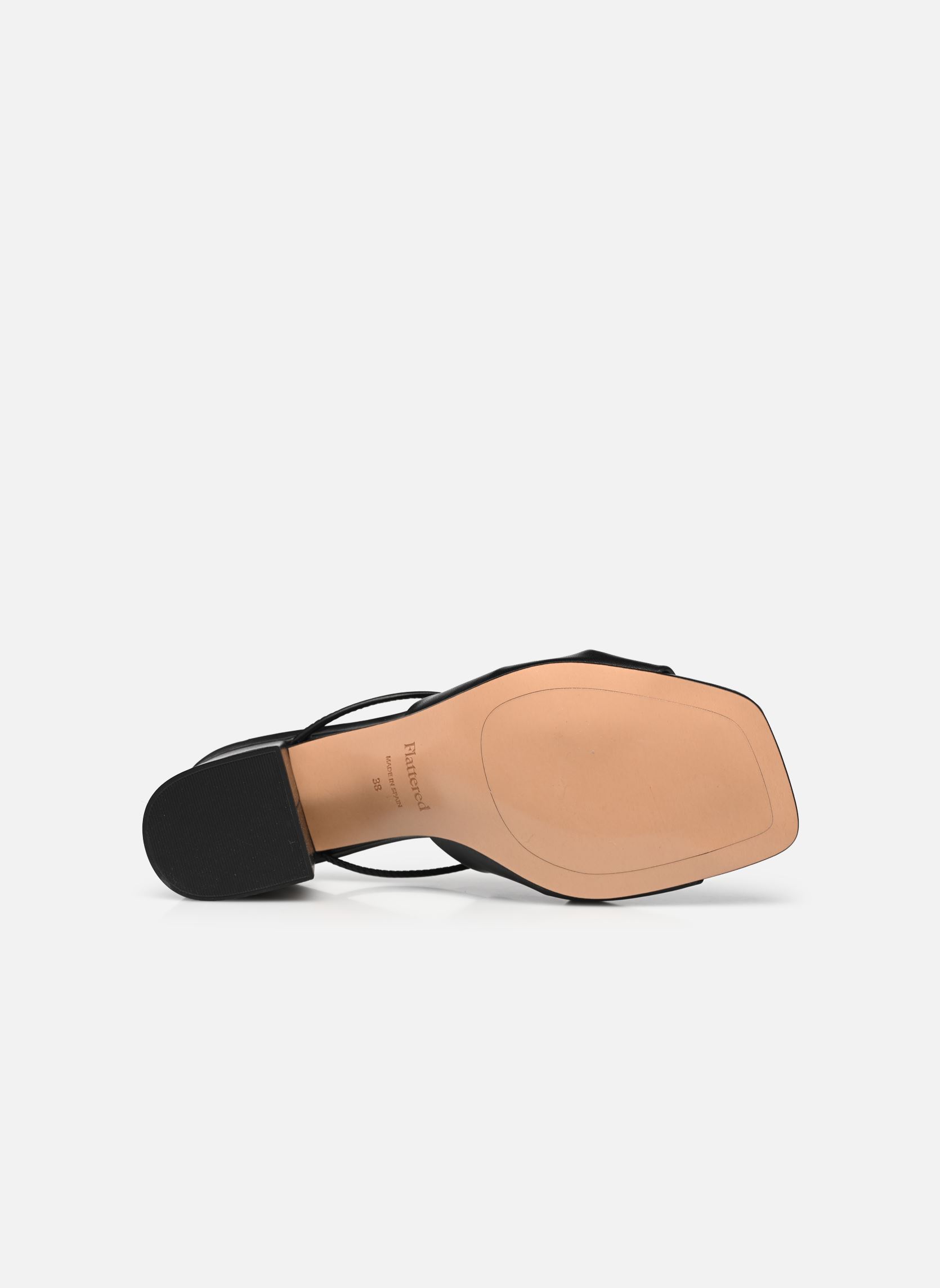 Muilen Olivia dames zwart Flattered Muilen Olivia dames zwart BLACK LEATHER