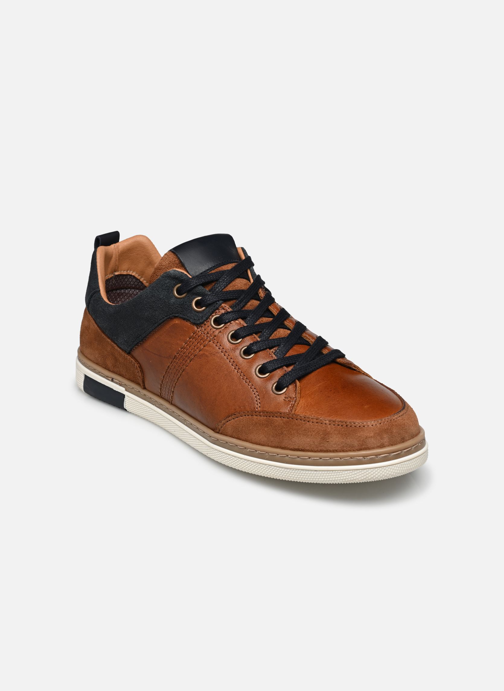 Niedrige Sneaker WOMITA herren braun Marvin&Co Niedrige Sneaker WOMITA herren braun Cognac