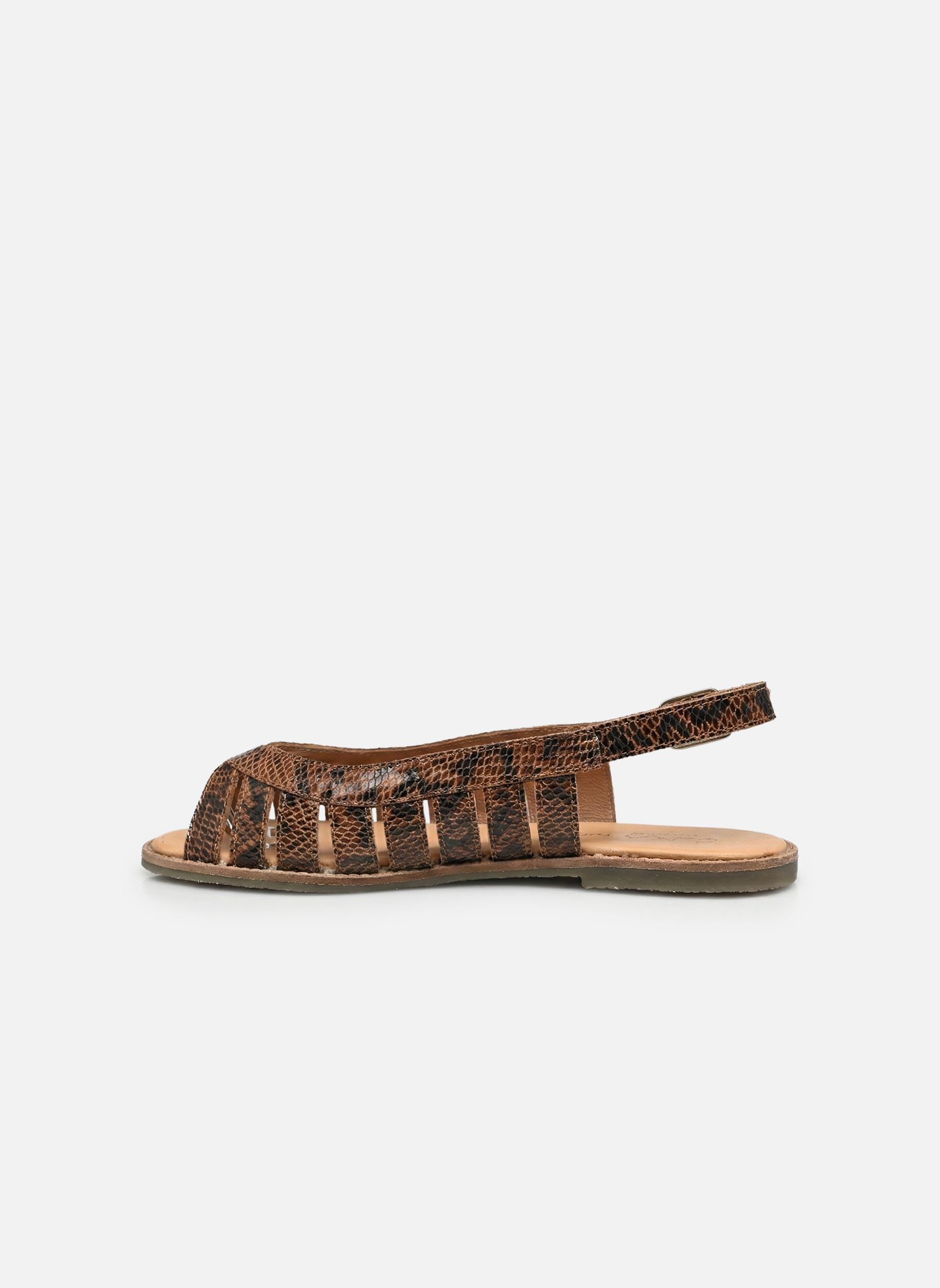 Sandalen Karman - sandales damen braun Georgia Rose Sandalen Karman - sandales damen braun COGNAC SERPENT