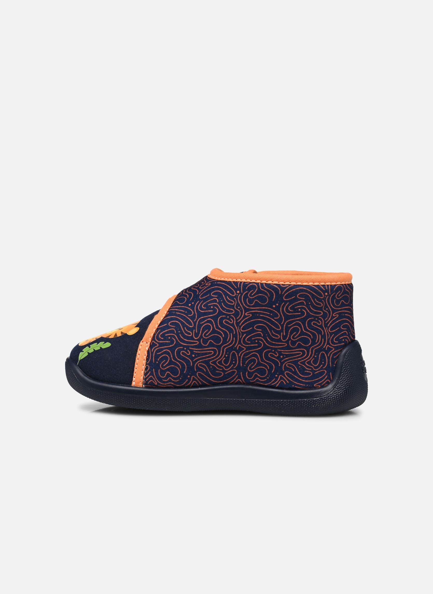 Pantoffels GALIA TR 1021 jongens blauw Tooti Pantoffels GALIA TR 1021 jongens blauw MARINE/MNE ORANGE