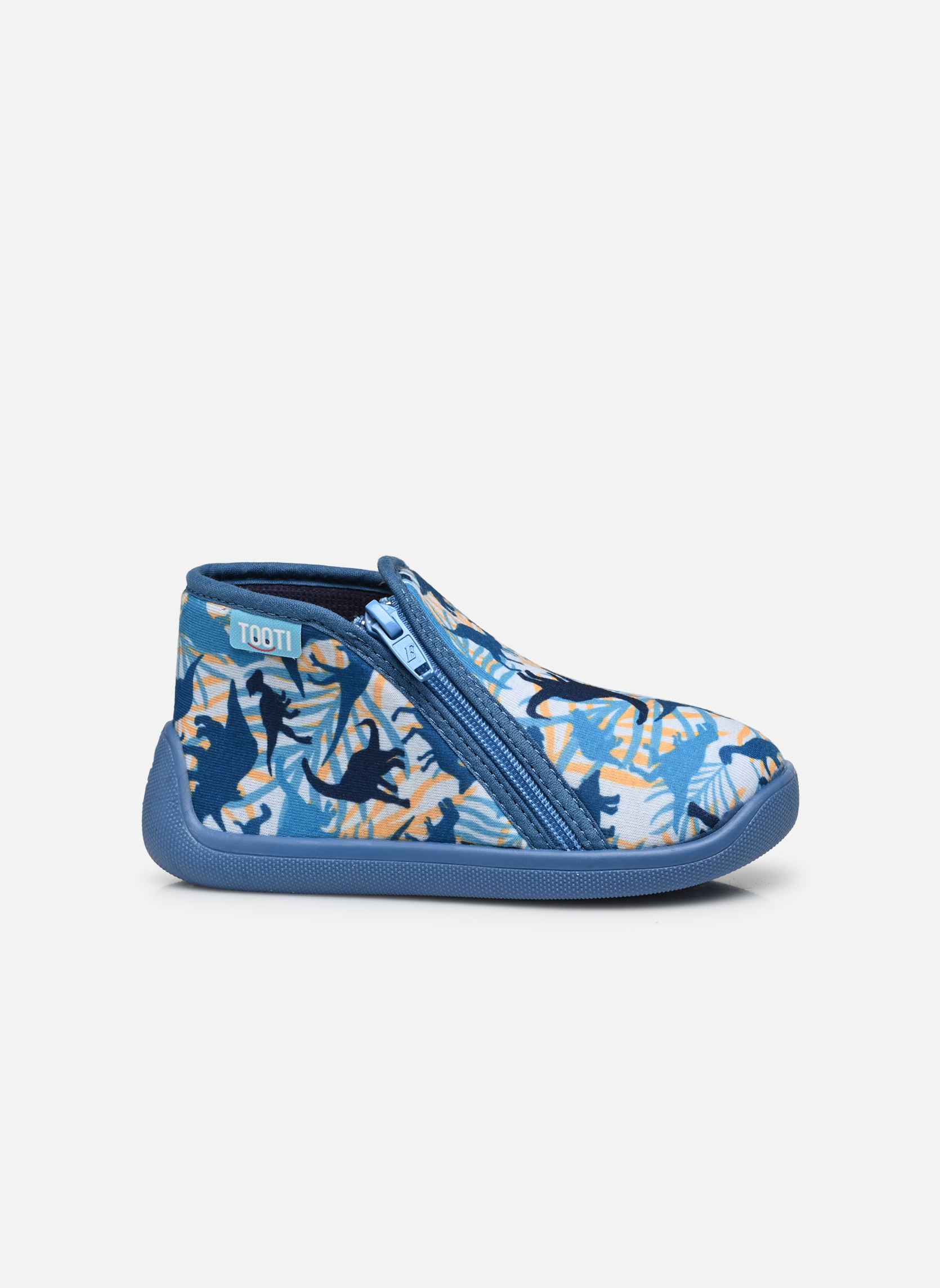 Pantoffels GRAFF 0029 jongens blauw Tooti Pantoffels GRAFF 0029 jongens blauw BLEU ORANGE