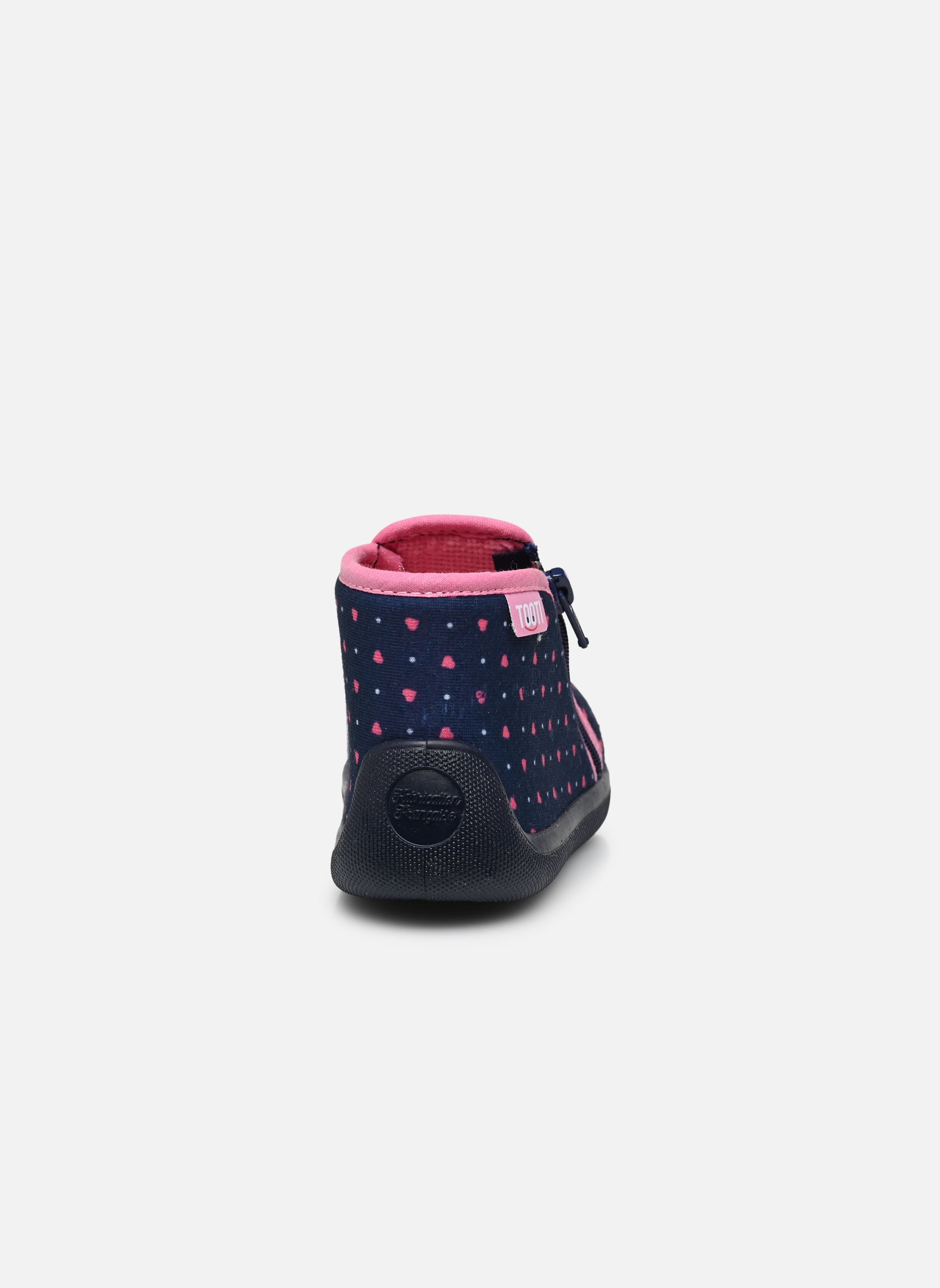 Chaussons GRAFF EC 0028 fille bleu Tooti Chaussons GRAFF EC 0028 fille bleu MARINE FUCHSIA