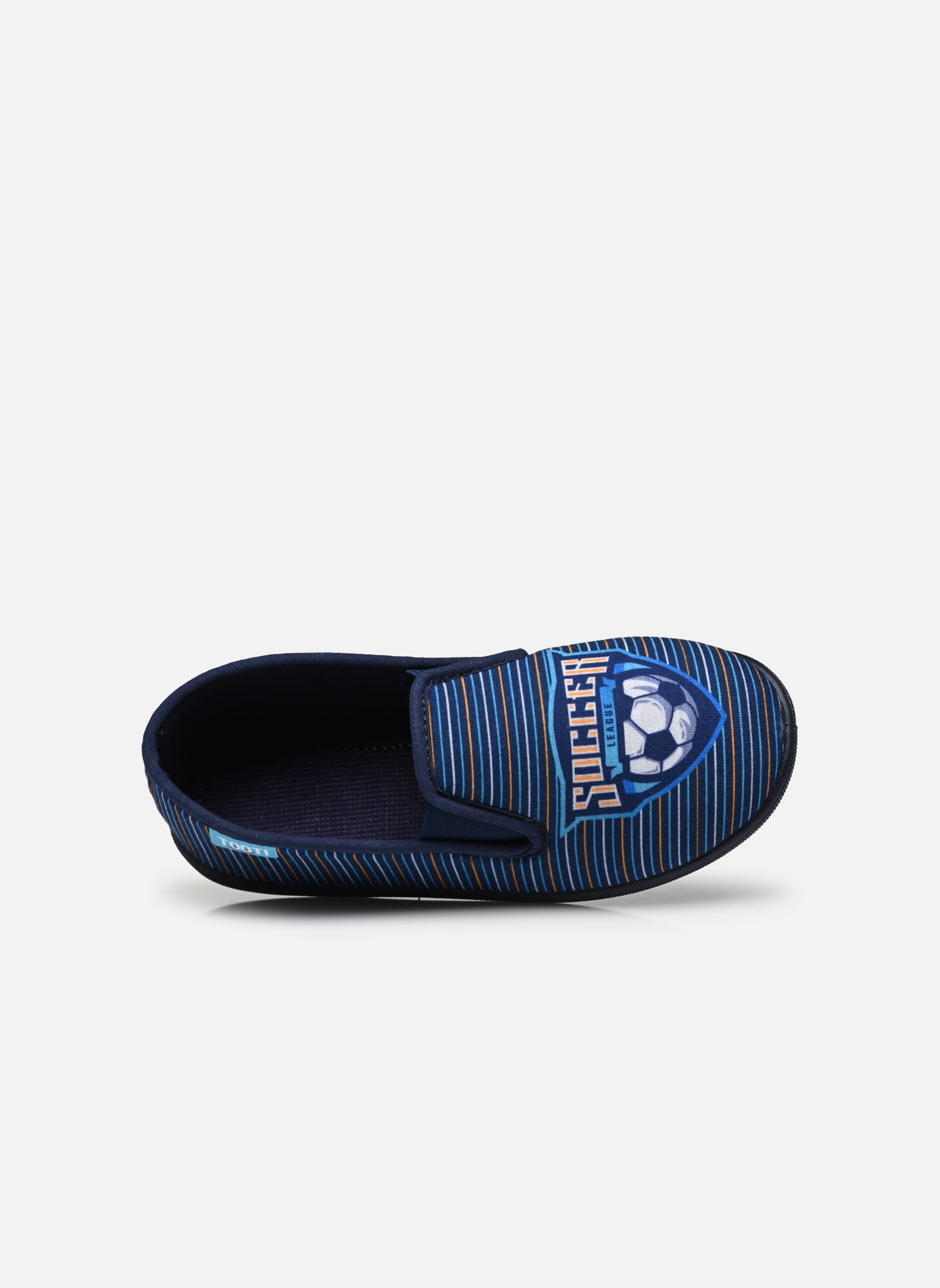 Chaussons SENTIL SB 1025 garçon bleu Tooti Chaussons SENTIL SB 1025 garçon bleu MARINE ORANGE