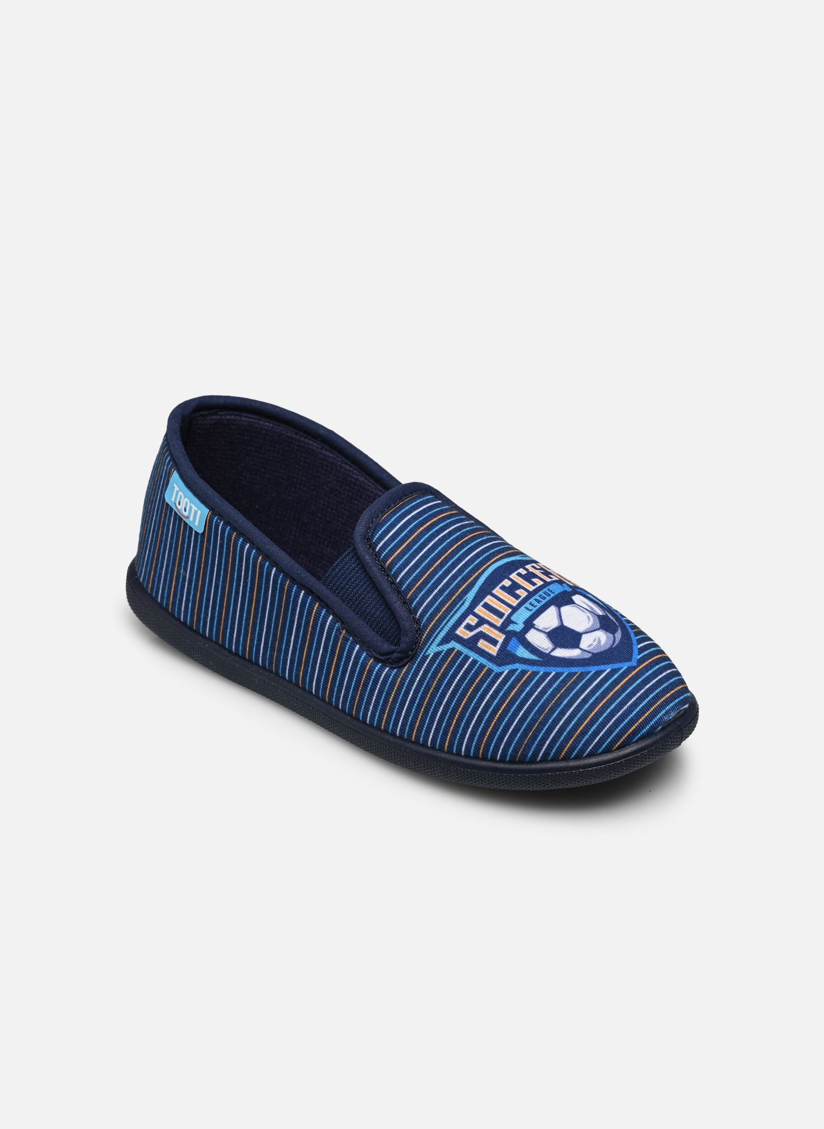 Chaussons SENTIL SB 1025 garçon bleu Tooti Chaussons SENTIL SB 1025 garçon bleu MARINE ORANGE