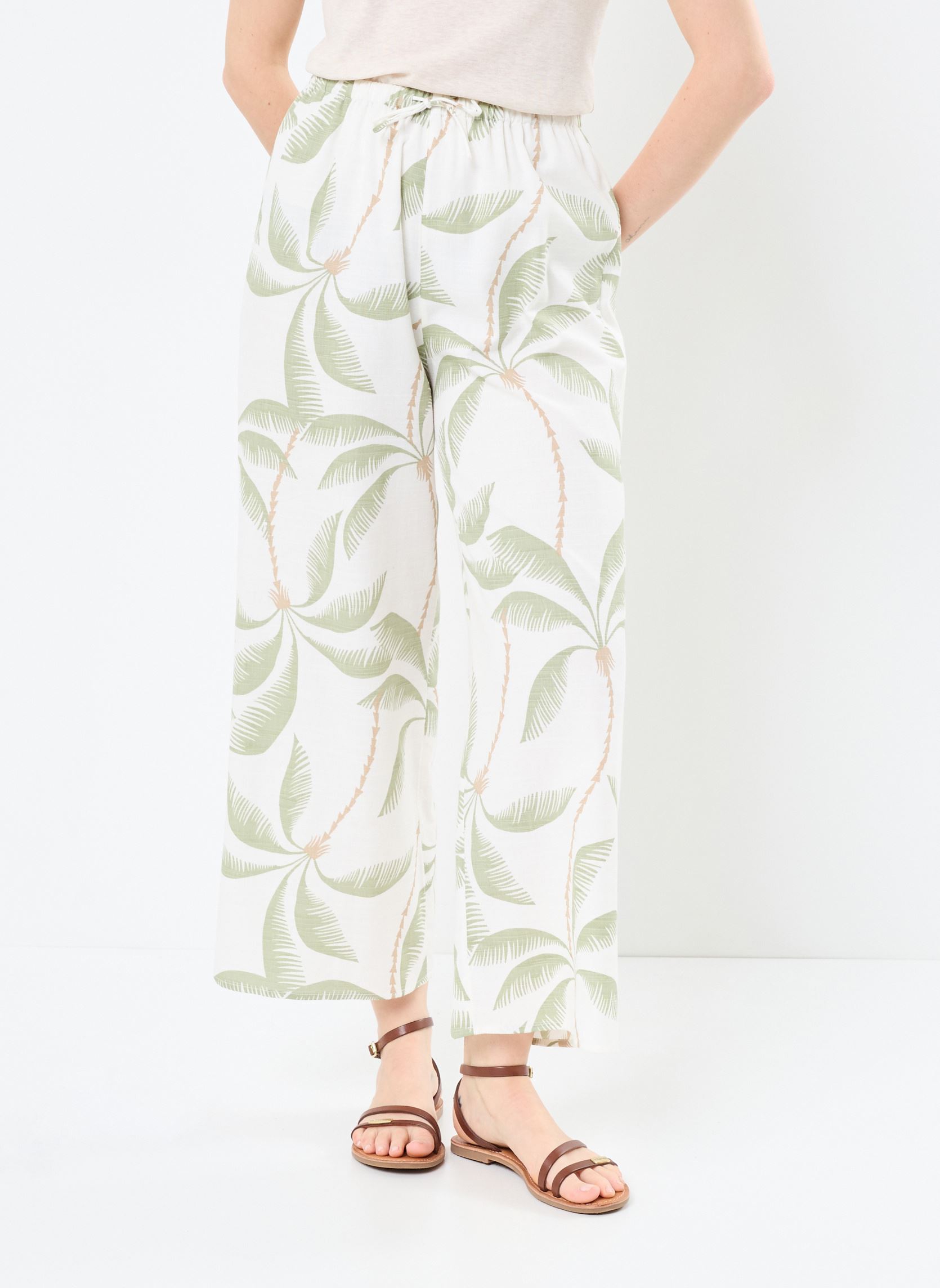 Pantalons larges Beach Spirit femme blanc Billabong Pantalons larges Beach Spirit femme blanc SALT CRYSTAL