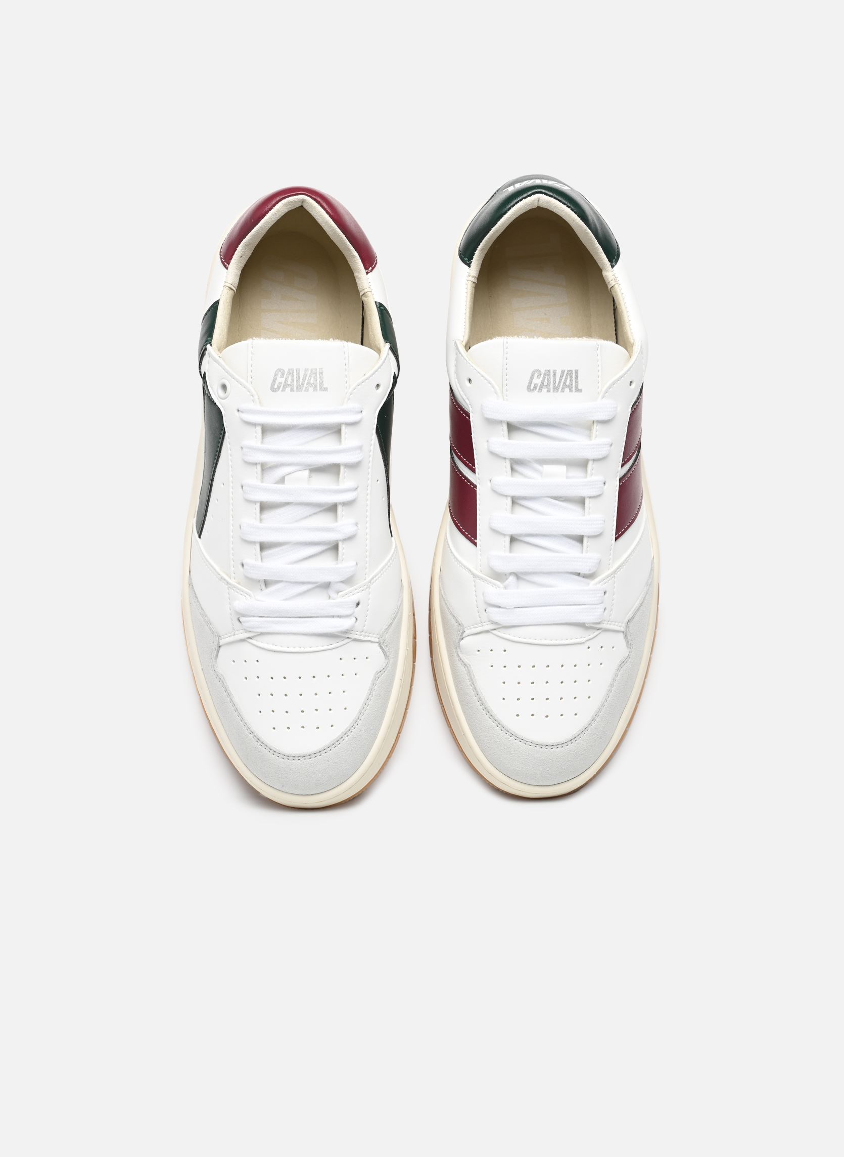 Baskets basses Sport Slash Vegan M homme blanc Caval Baskets basses Sport Slash Vegan M homme blanc RETRO RED