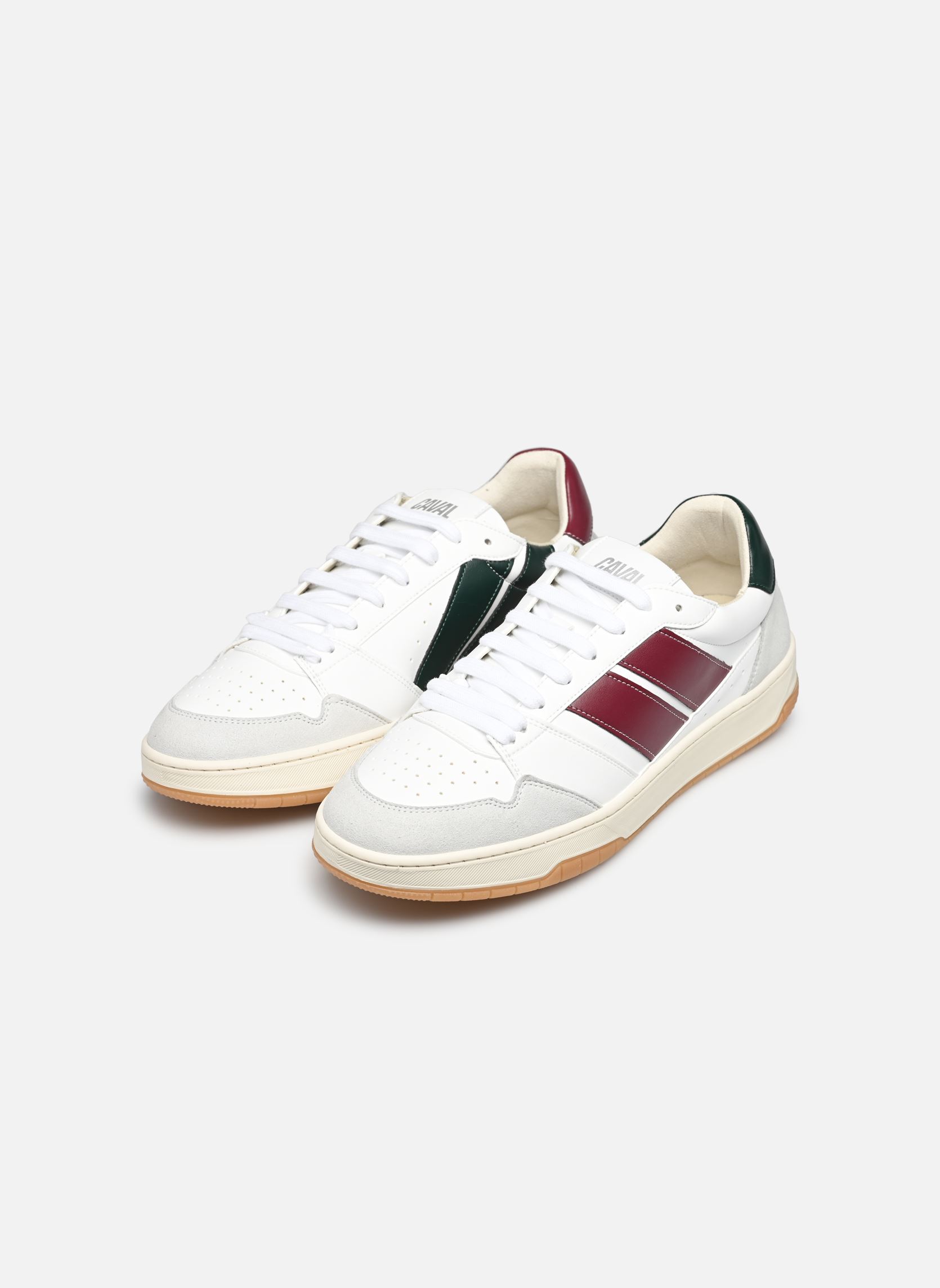 Baskets basses Sport Slash Vegan M homme blanc Caval Baskets basses Sport Slash Vegan M homme blanc RETRO RED
