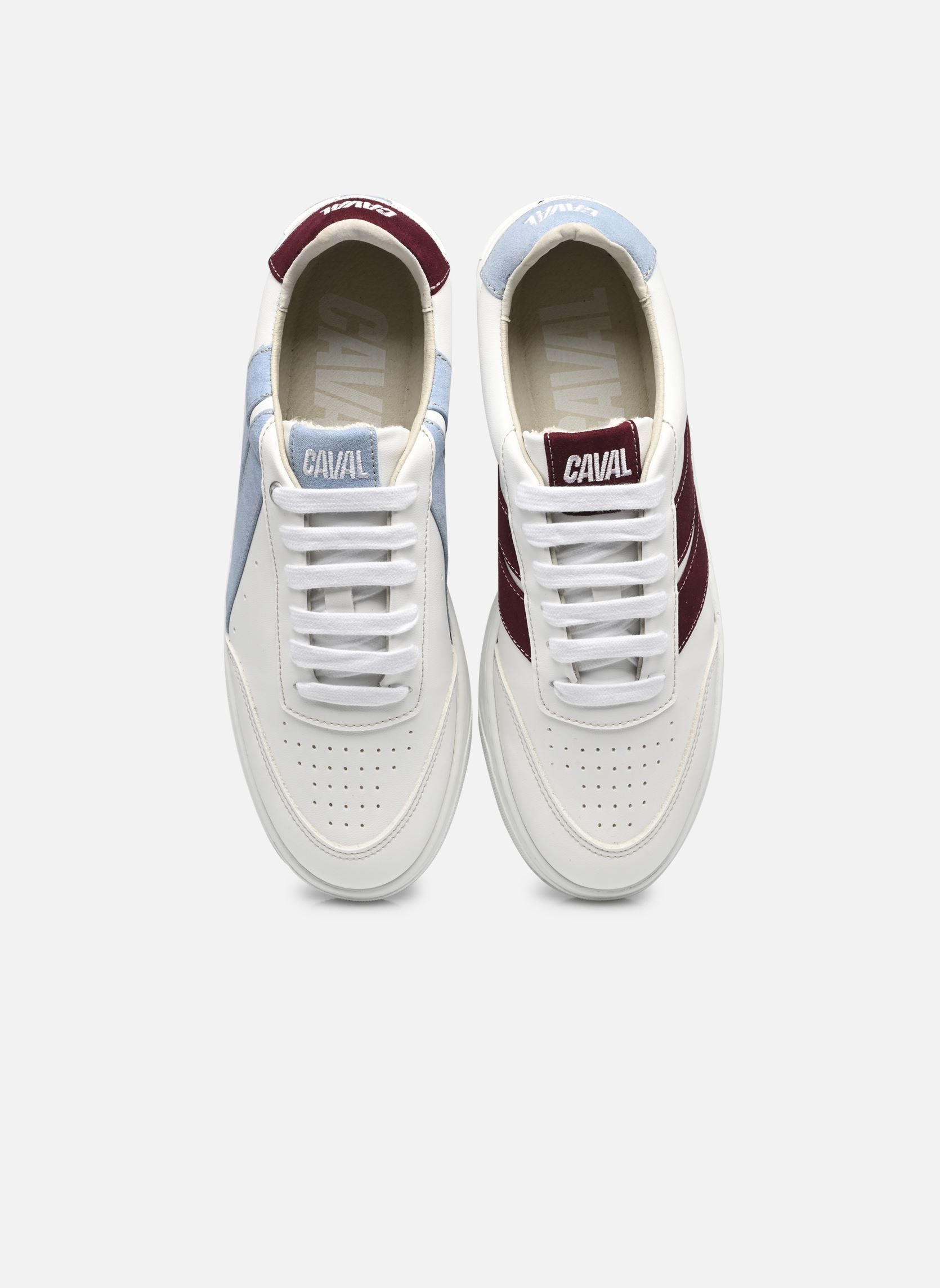Baskets basses Low Slash W femme blanc Caval Baskets basses Low Slash W femme blanc Vegan Ice Cherry