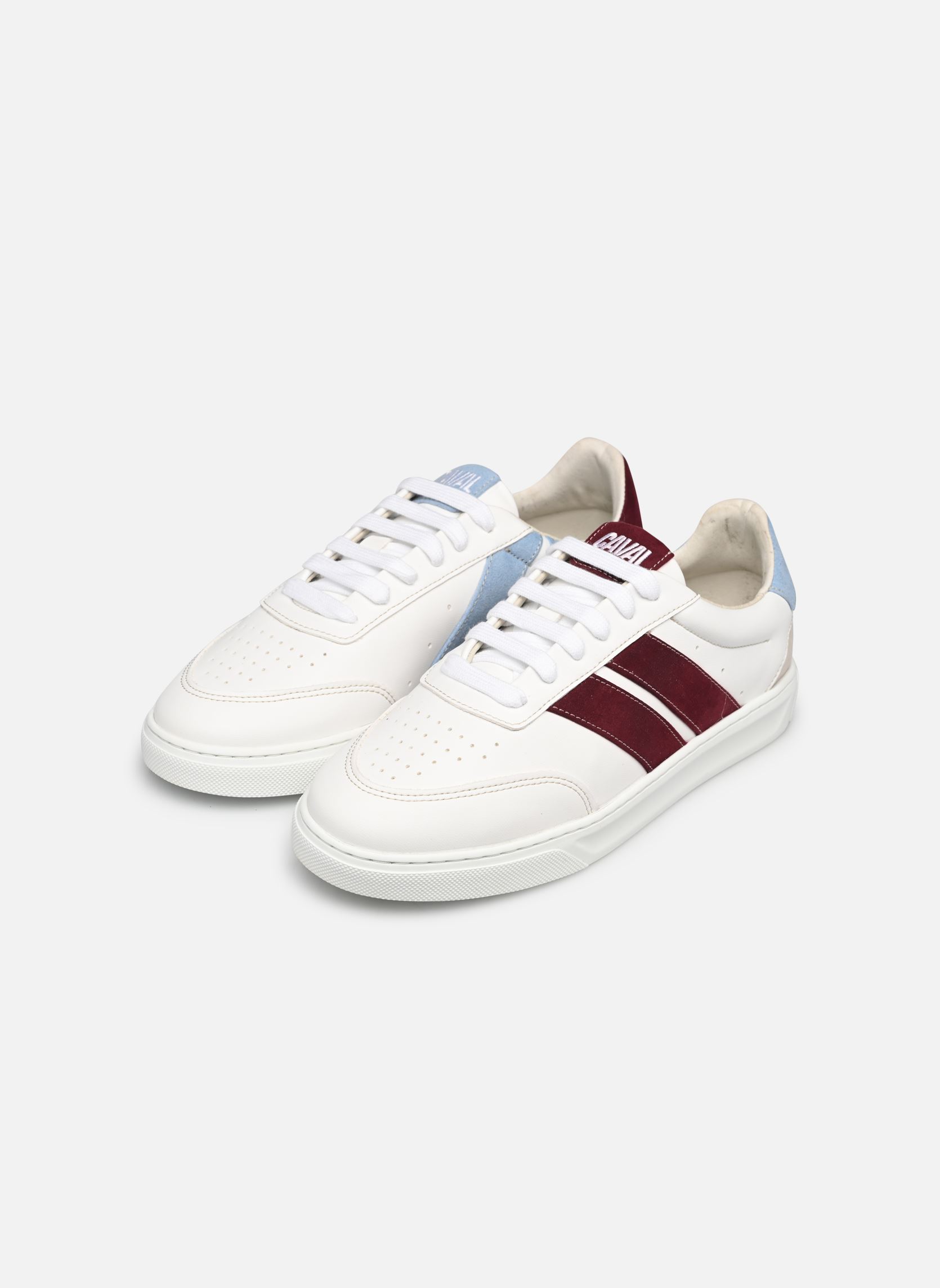 Baskets basses Low Slash W femme blanc Caval Baskets basses Low Slash W femme blanc Vegan Ice Cherry