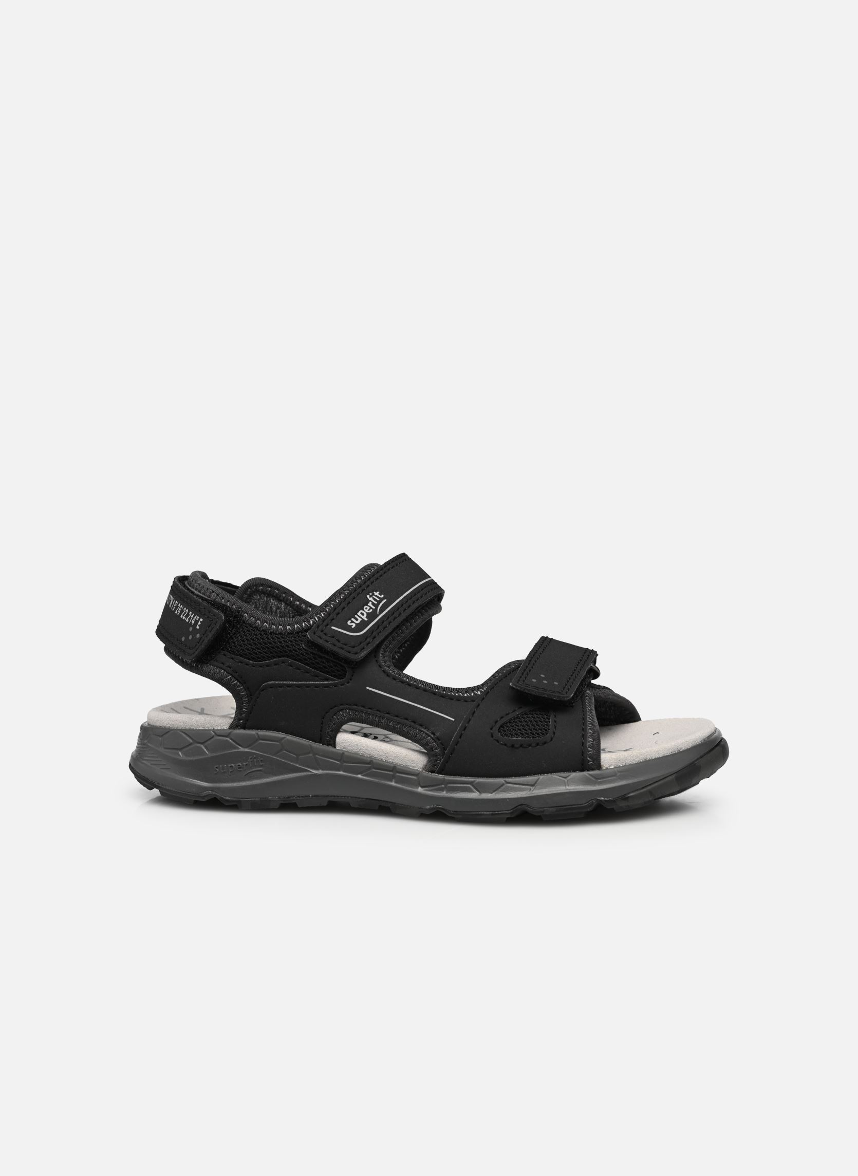 Sandales CRISS CROSS garçon noir Superfit Sandales CRISS CROSS garçon noir SCHWARZ/HELLGRAU