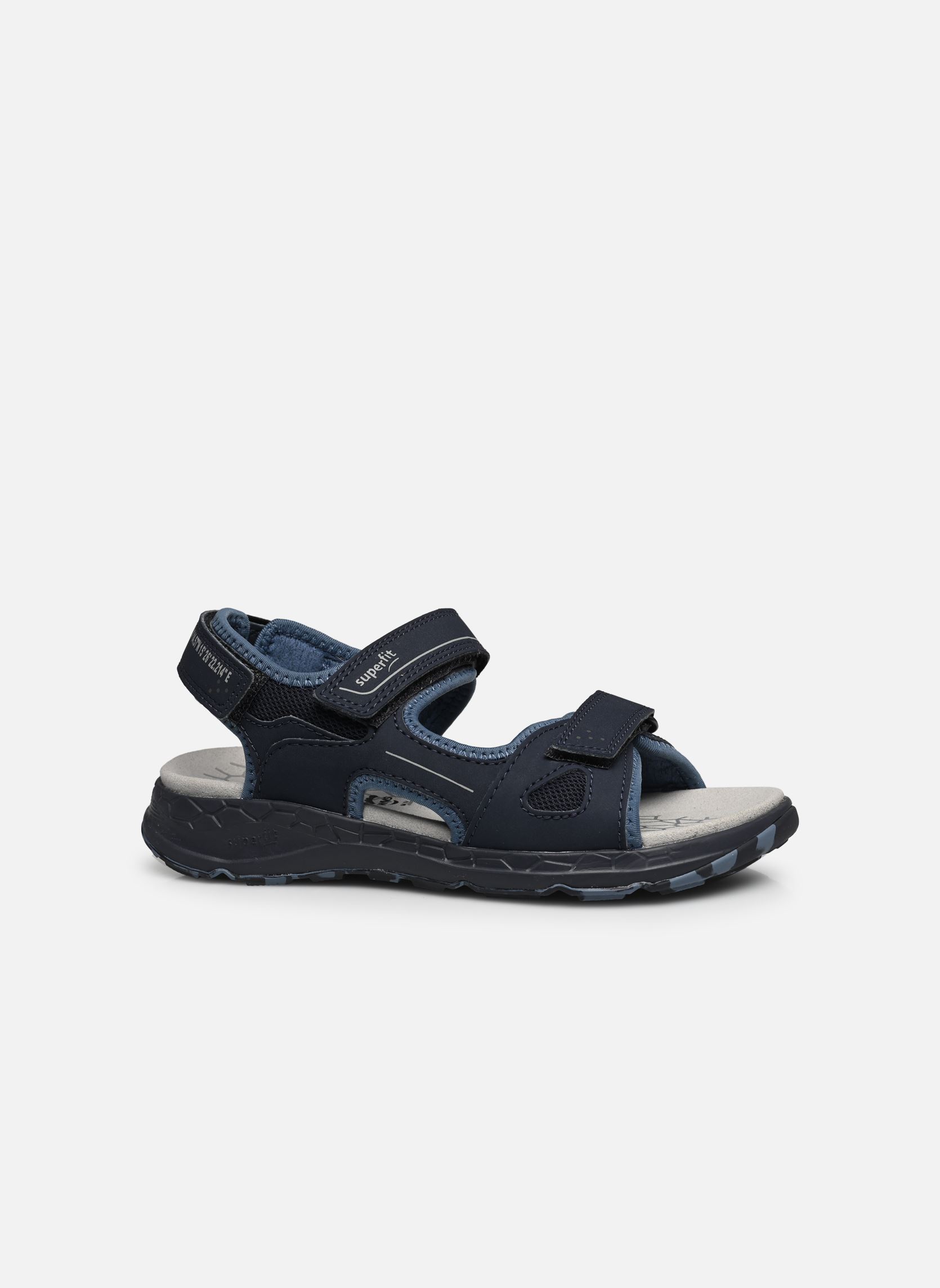 Sandales CRISS CROSS garçon bleu Superfit Sandales CRISS CROSS garçon bleu BLAU/HELLGRAU