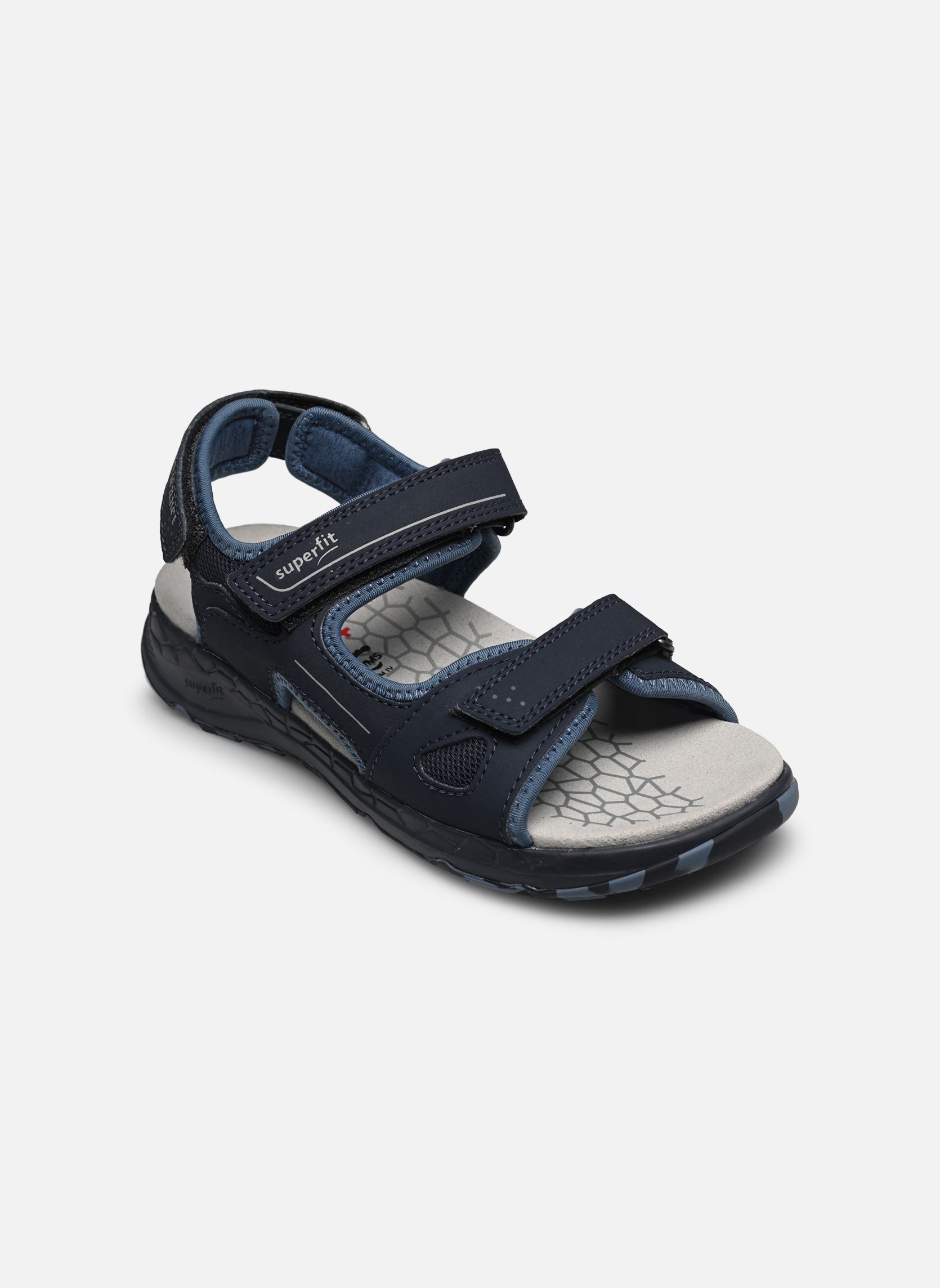 Sandales CRISS CROSS garçon bleu Superfit Sandales CRISS CROSS garçon bleu BLAU/HELLGRAU