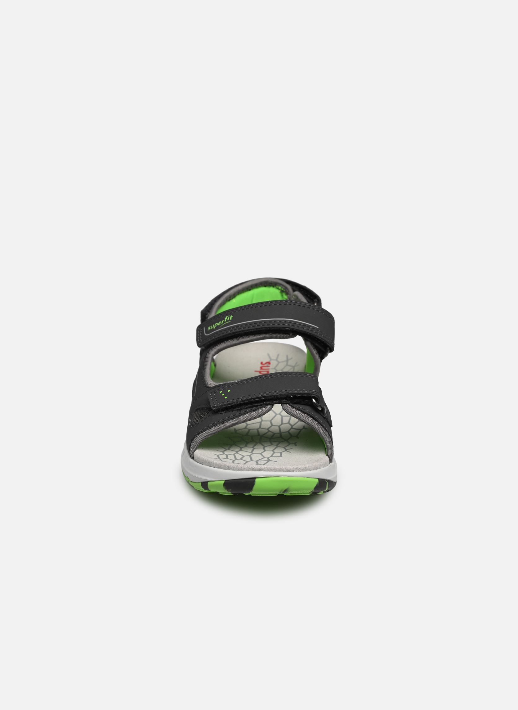 Sandales CRISS CROSS garçon gris Superfit Sandales CRISS CROSS garçon gris GRAU/HELLGRÜN