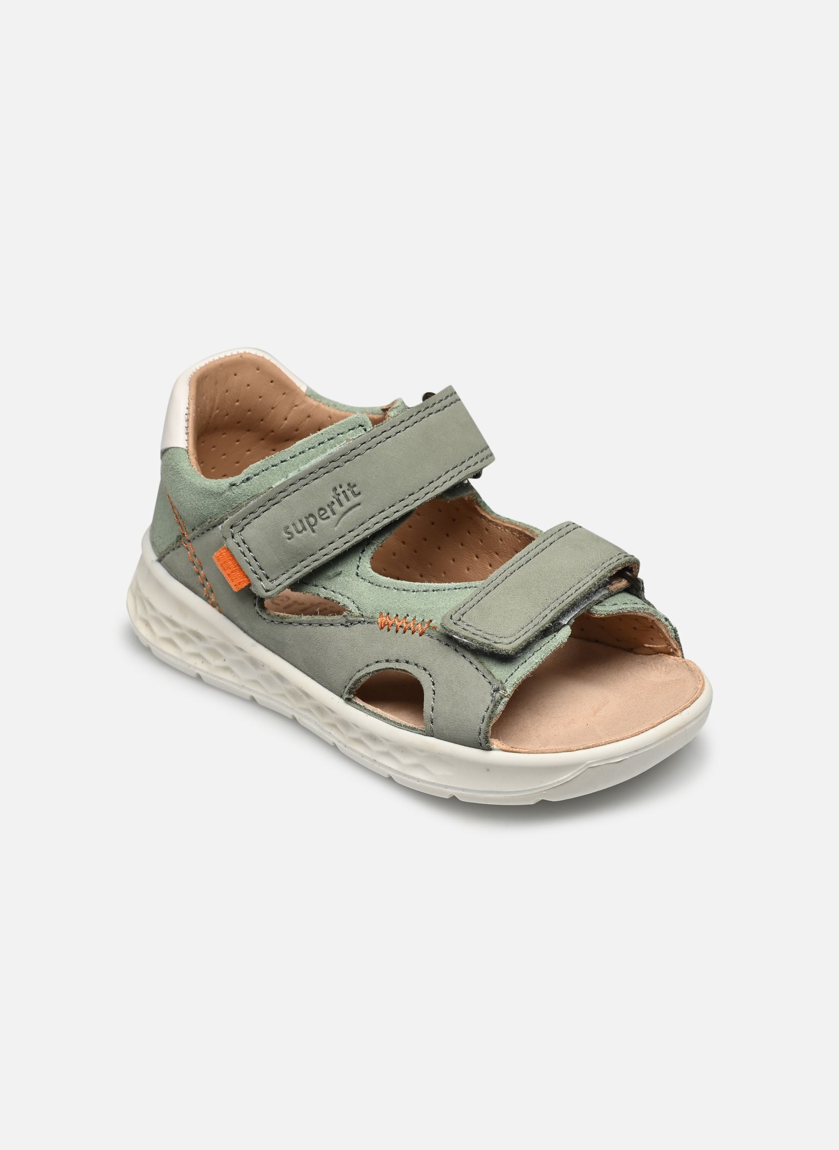 Sandalen LAGOON jungen grün Superfit Sandalen LAGOON jungen grün HELLGRÜN/ORANGE