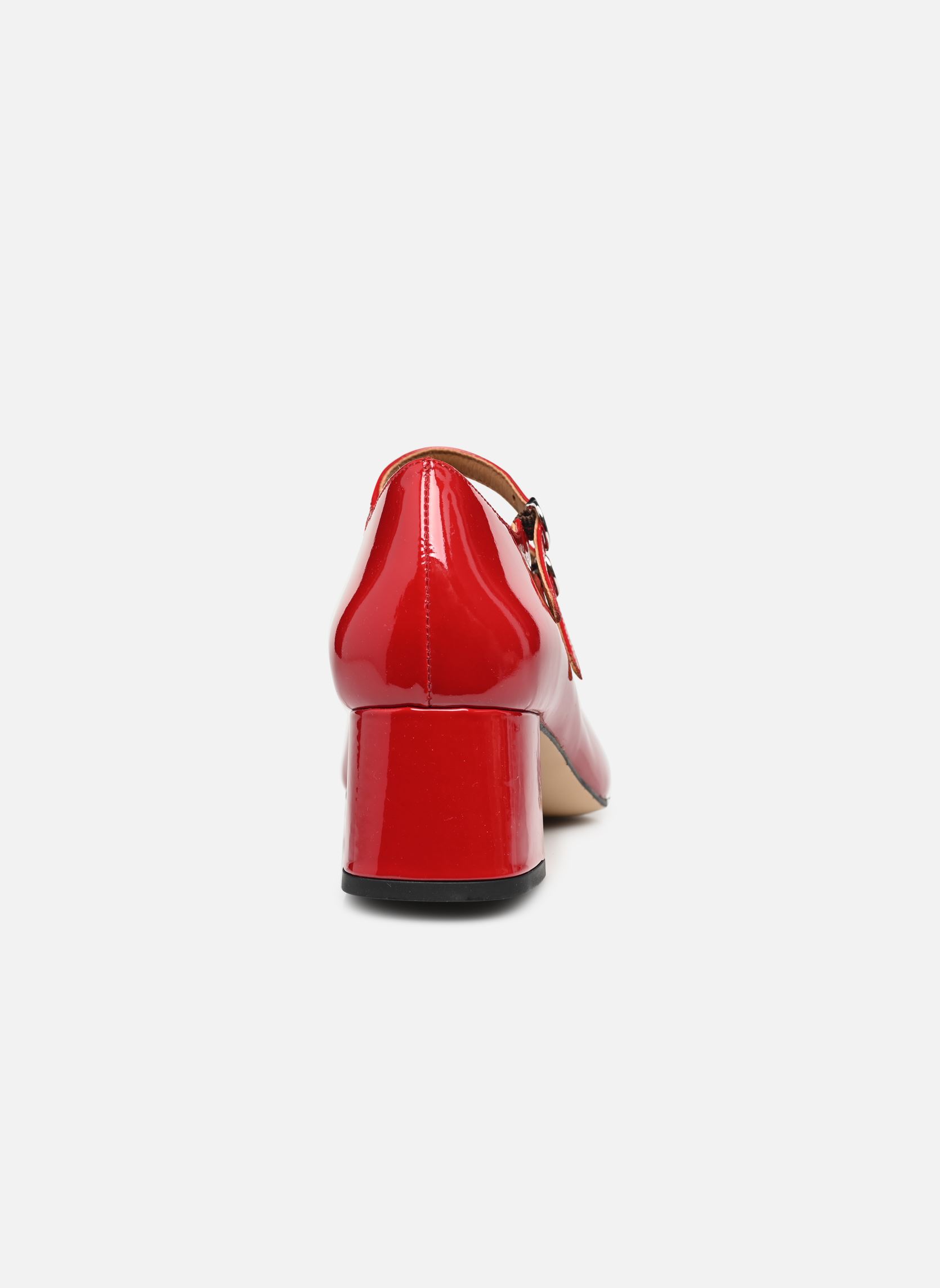 Slingback pumps Emilie dames rood Georgia Rose Slingback pumps Emilie dames rood ROUGE
