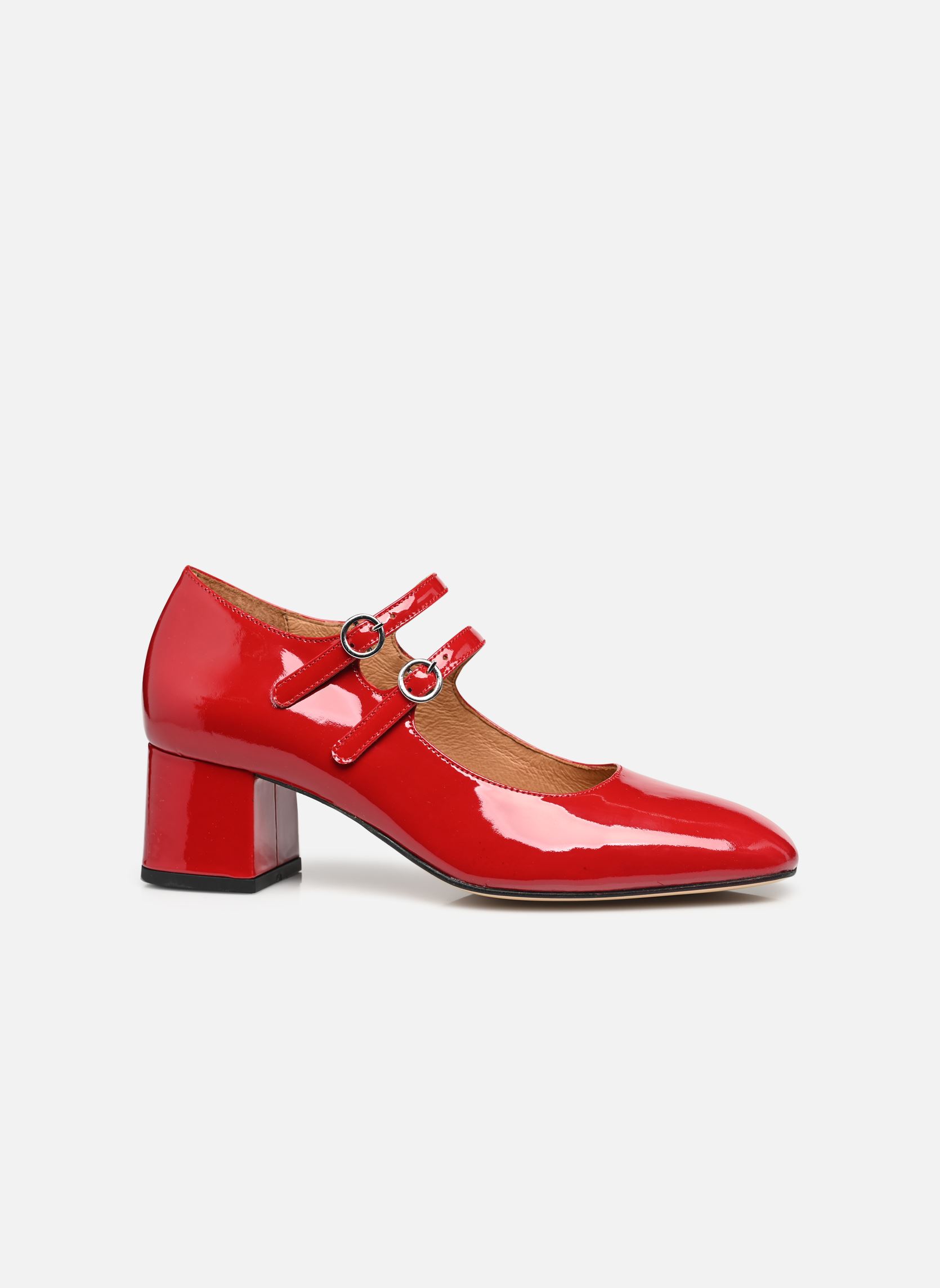 Slingback pumps Emilie dames rood Georgia Rose Slingback pumps Emilie dames rood ROUGE