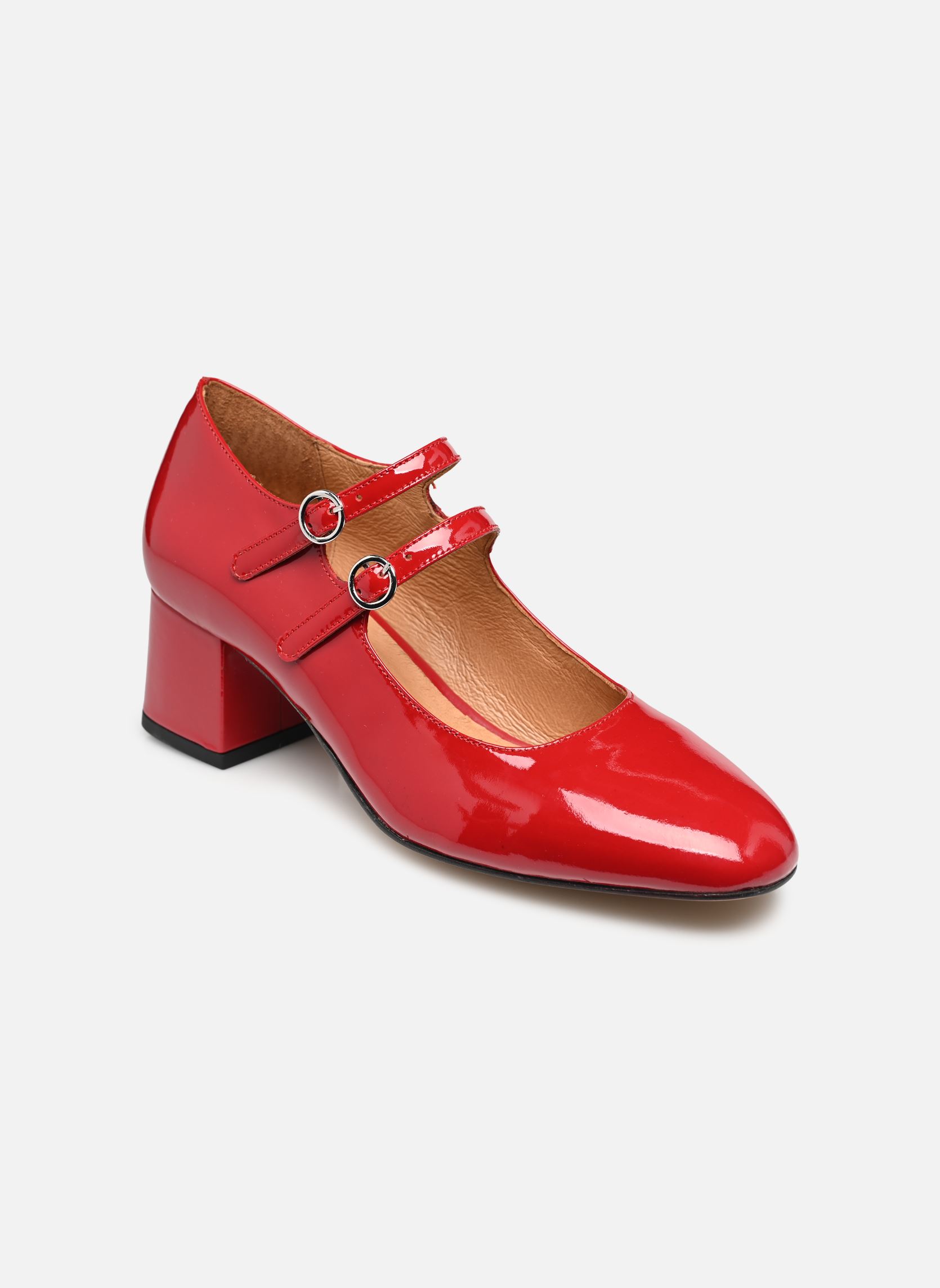 Slingback pumps Emilie dames rood Georgia Rose Slingback pumps Emilie dames rood ROUGE