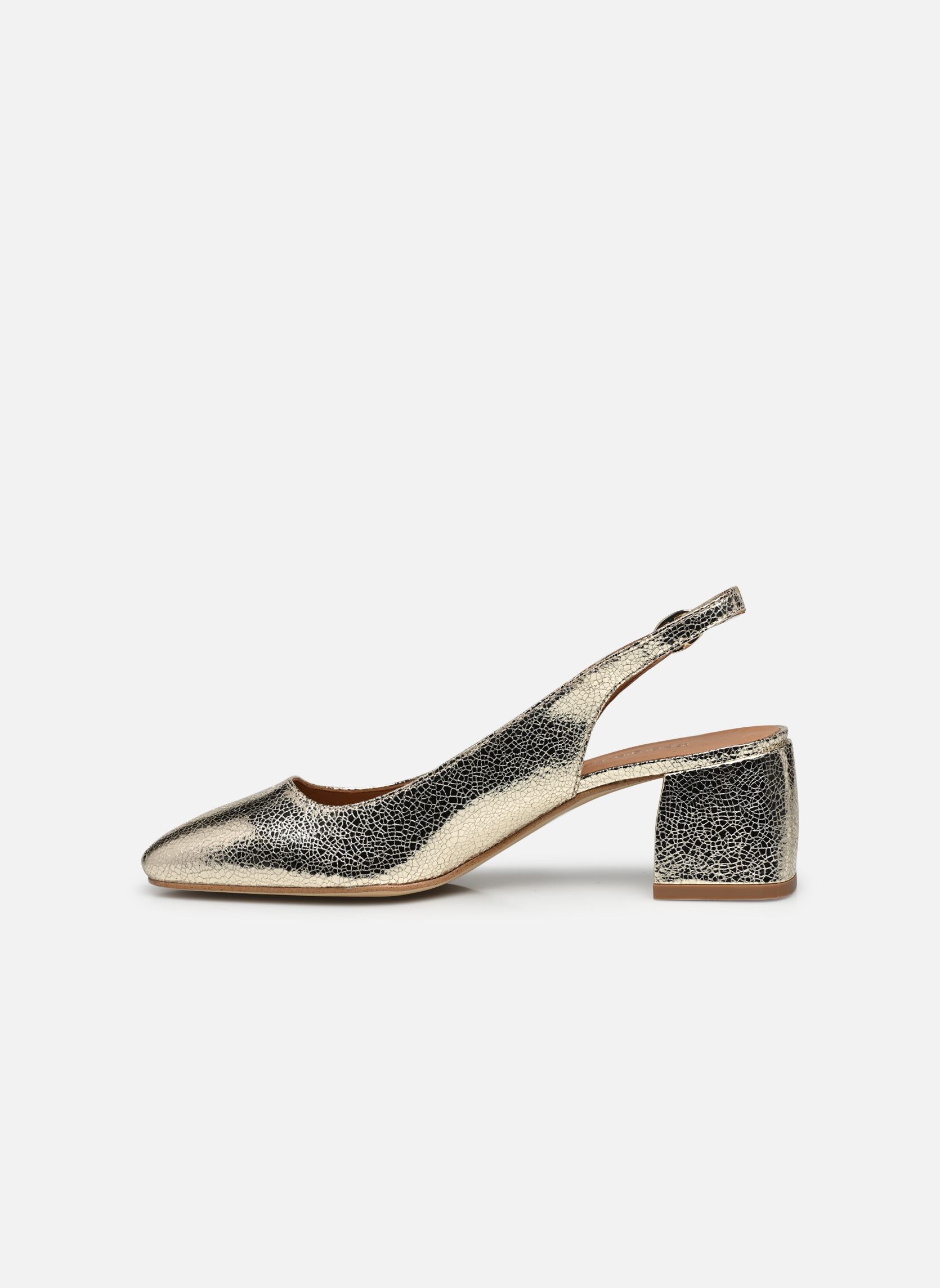 Slingback pumps Elta dames goud en brons Georgia Rose Slingback pumps Elta dames goud en brons Or