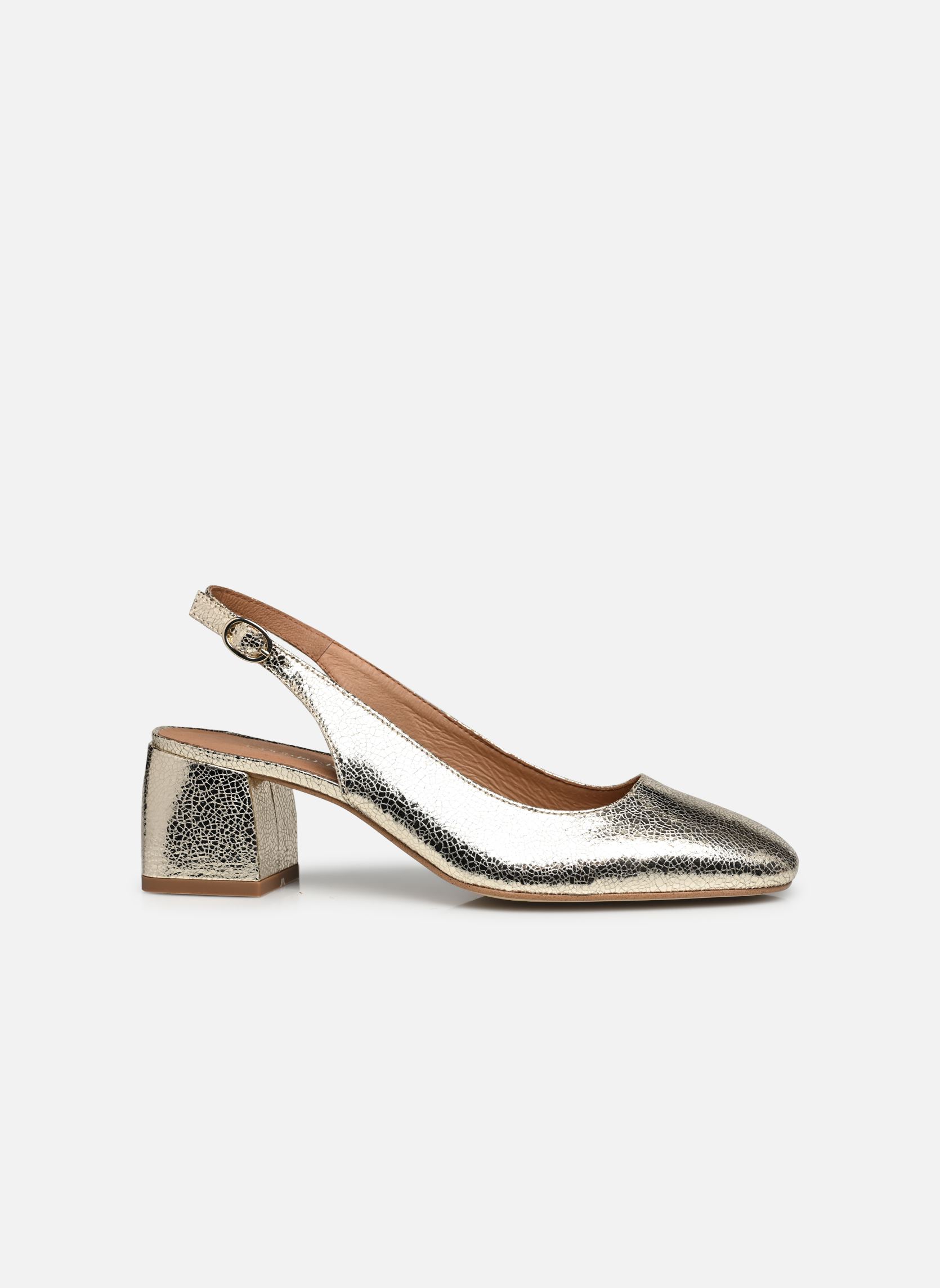 Slingback pumps Elta dames goud en brons Georgia Rose Slingback pumps Elta dames goud en brons Or