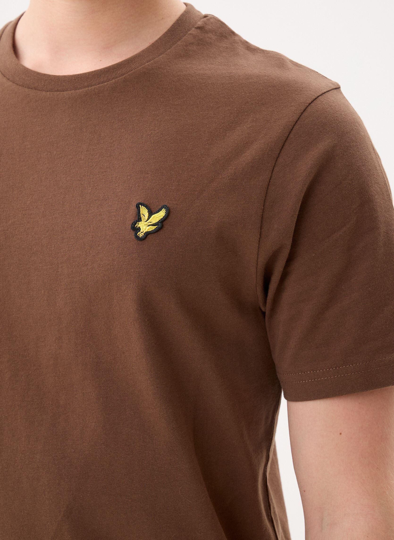 Tee-shirts Plain Tshirt homme marron Lyle & Scott Tee-shirts Plain Tshirt homme marron BOTTLE BROWN