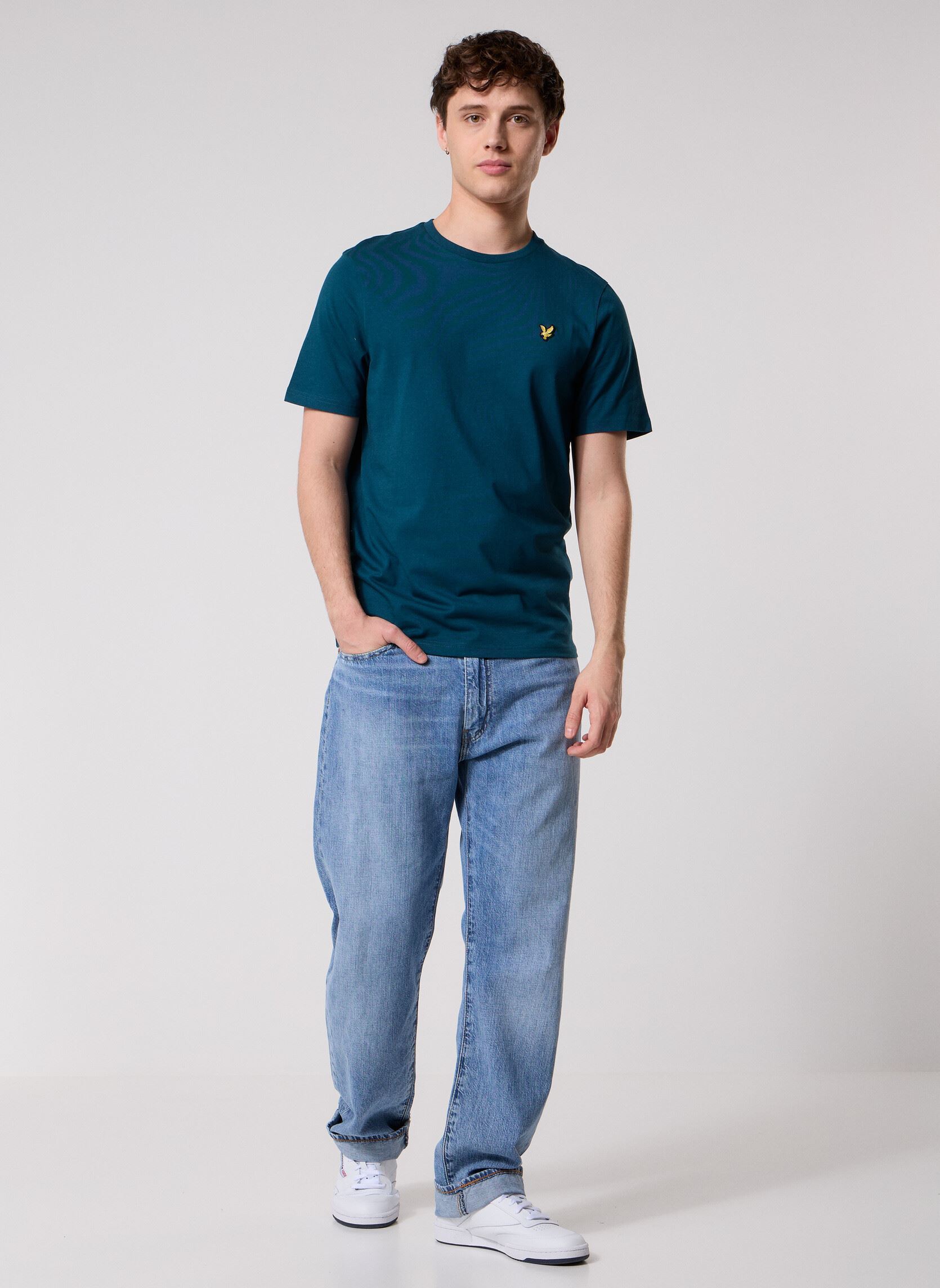 Tee-shirts Plain Tshirt homme bleu Lyle & Scott Tee-shirts Plain Tshirt homme bleu RICH TEAL