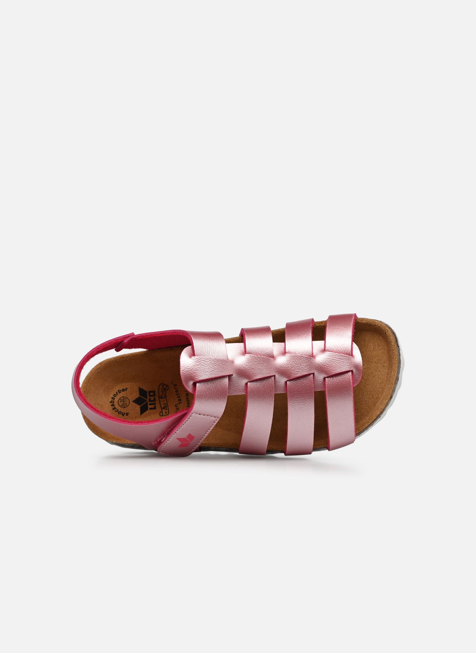 Sandalen Bioline Arvid V mädchen rosa Lico Sandalen Bioline Arvid V mädchen rosa ROSE