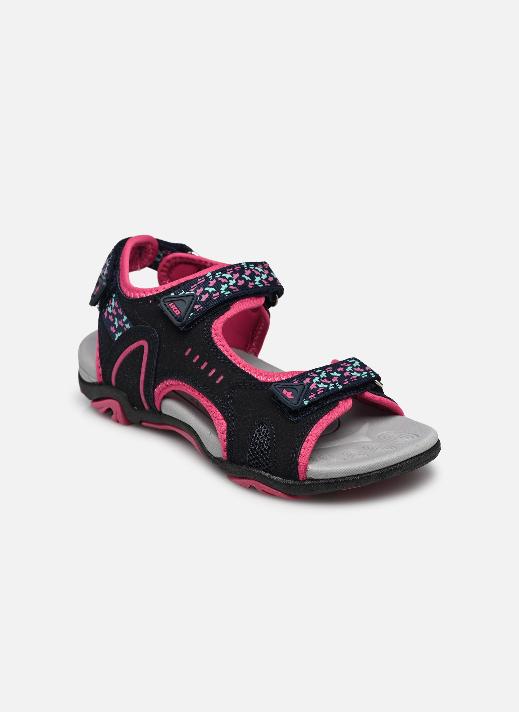 Sandales Gomera V fille noir Lico Sandales Gomera V fille noir BLEU MARINE/PINK/TURQUOISE