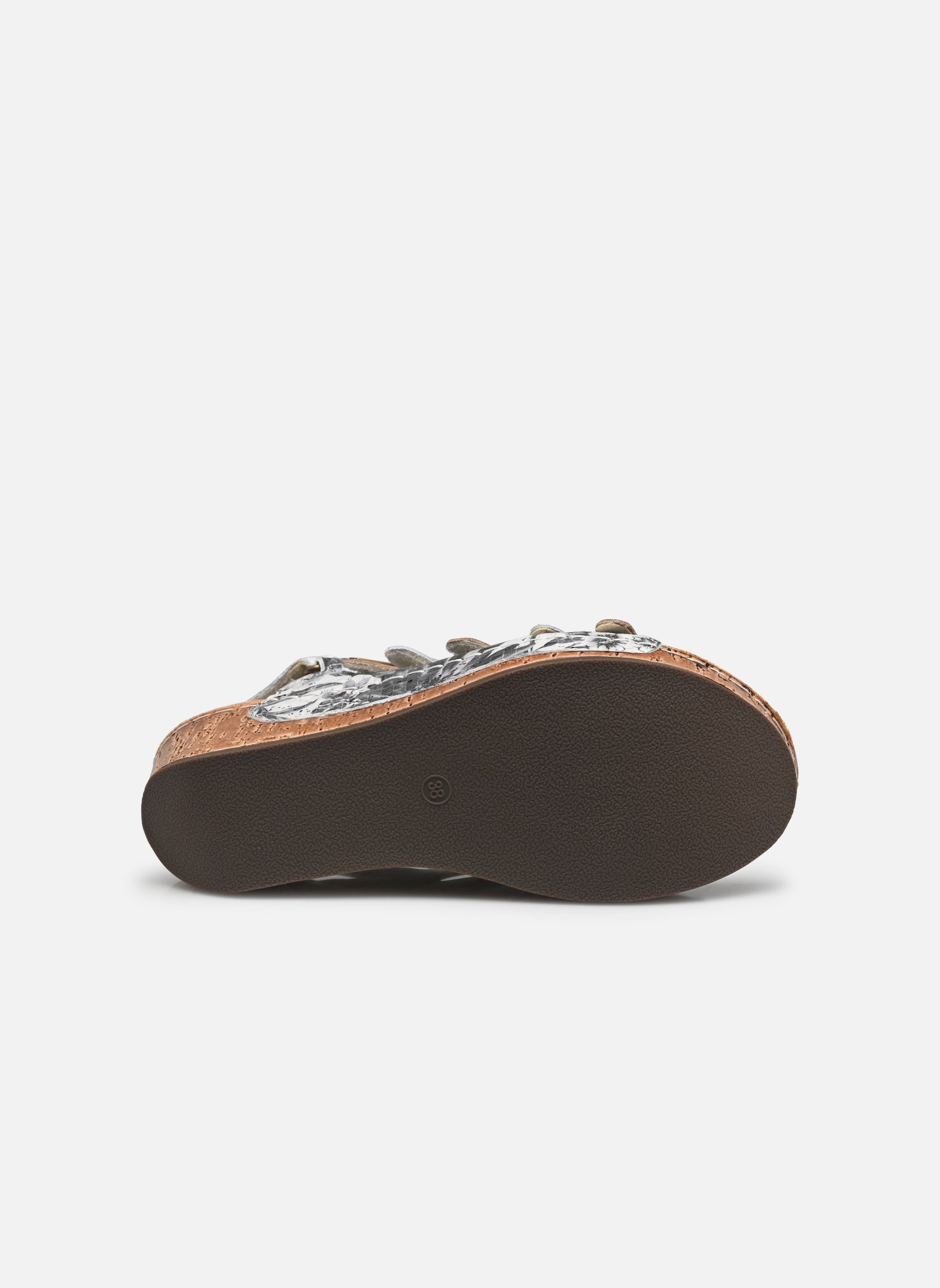 Sandalias y plataformas de cuña Dino 0523 mujer multicolor Laura Vita Sandalias y plataformas de cuña Dino 0523 mujer multicolor Gris