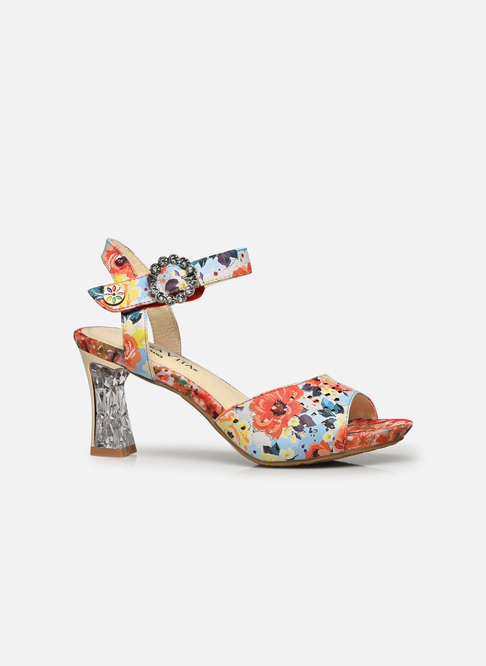 Sandales Nino 01 femme multicolore Laura Vita Sandales Nino 01 femme multicolore Orange