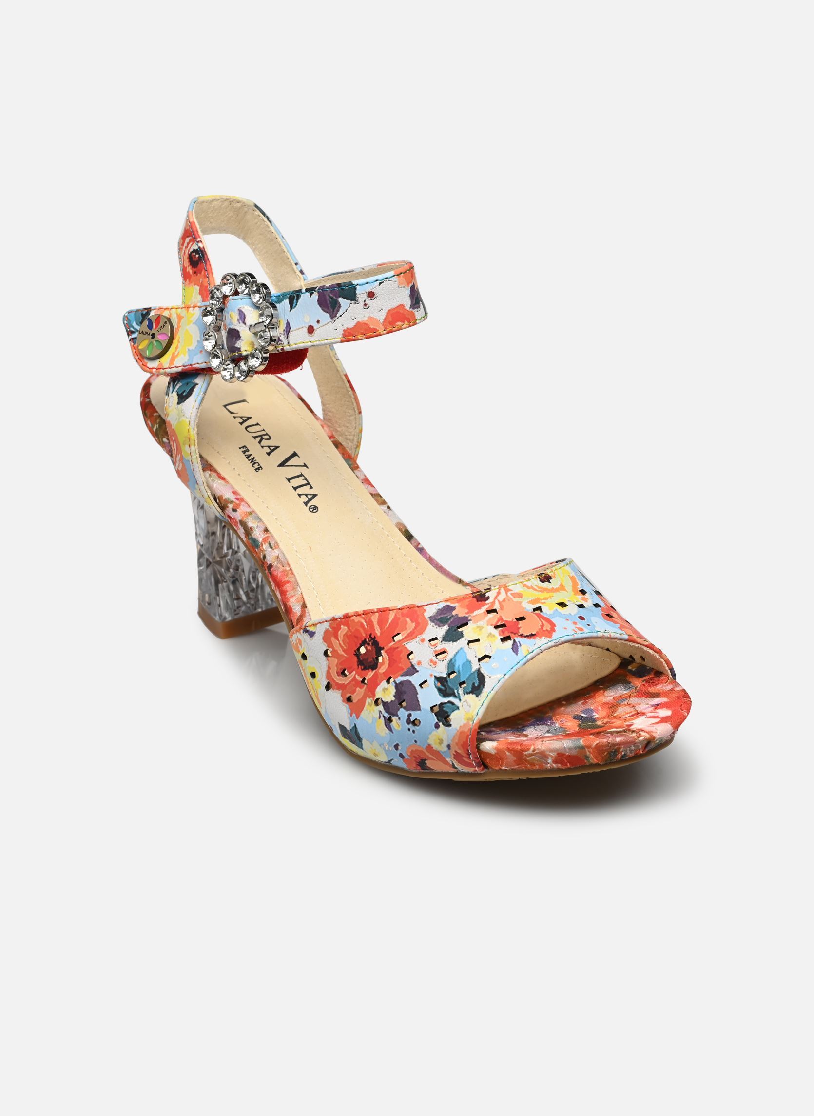 Sandales Nino 01 femme multicolore Laura Vita Sandales Nino 01 femme multicolore Orange