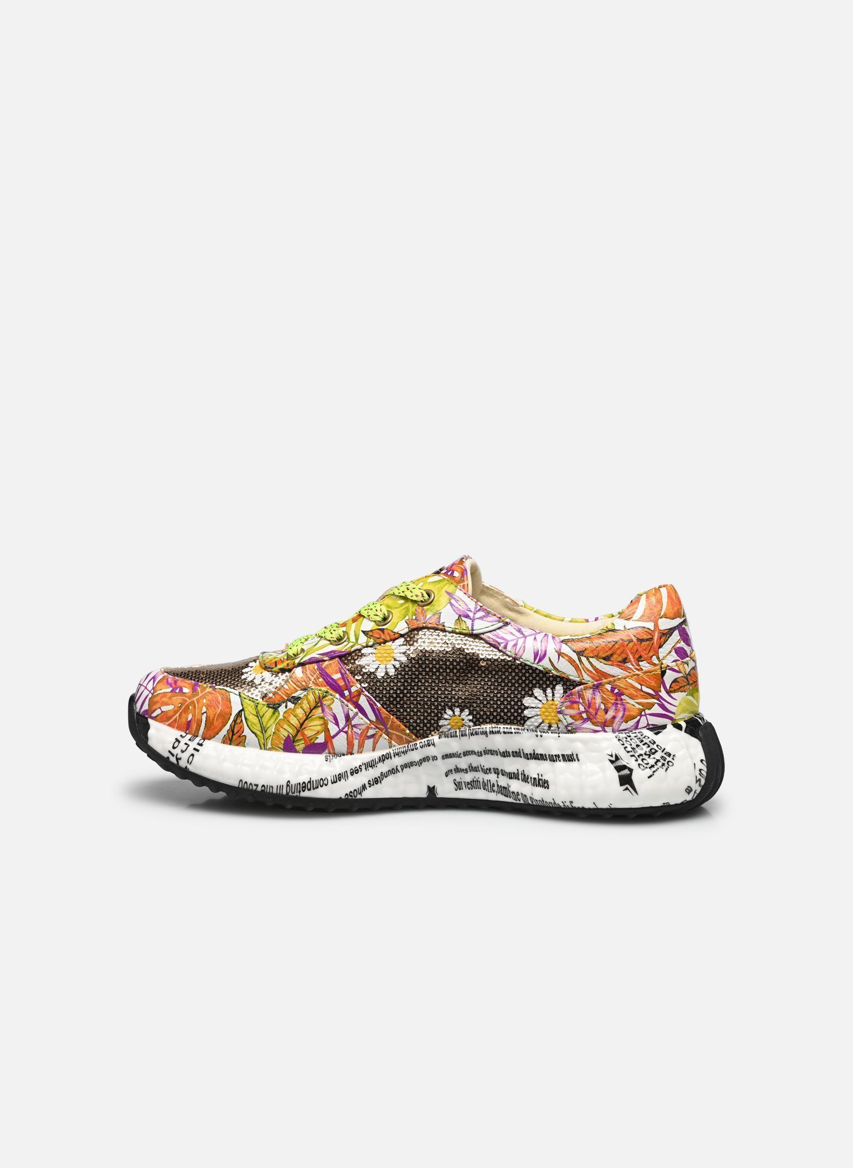 Niedrige Sneaker Burton 05 damen gelb Laura Vita Niedrige Sneaker Burton 05 damen gelb Safran
