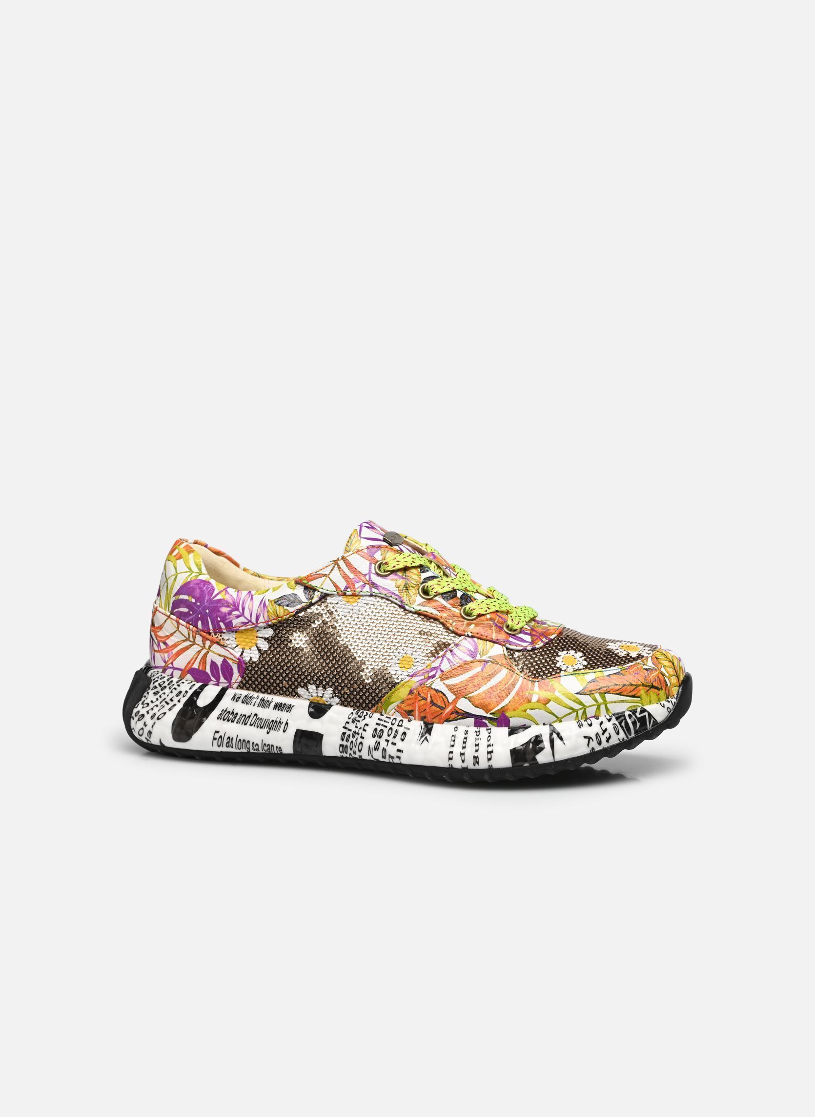 Niedrige Sneaker Burton 05 damen gelb Laura Vita Niedrige Sneaker Burton 05 damen gelb Safran