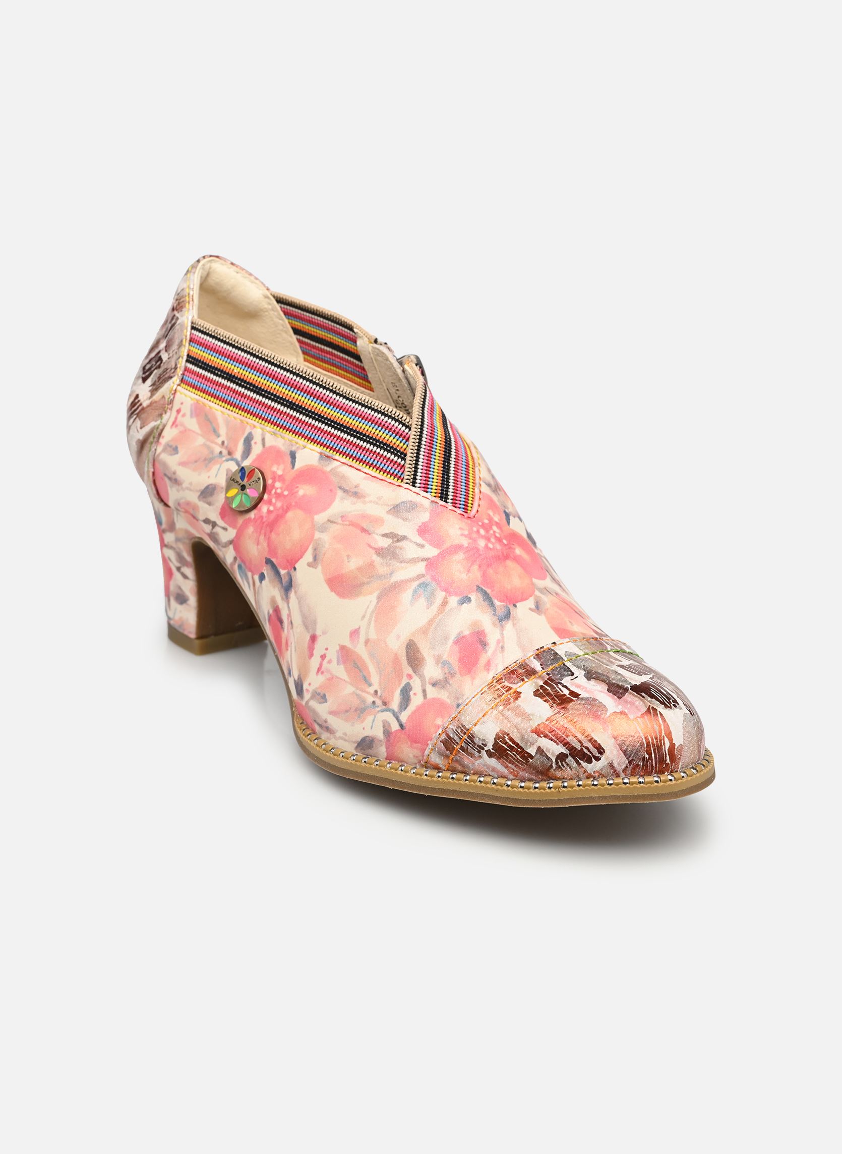 Bottines basses Elcodieo 221 femme orange Laura Vita Bottines basses Elcodieo 221 femme orange Corail