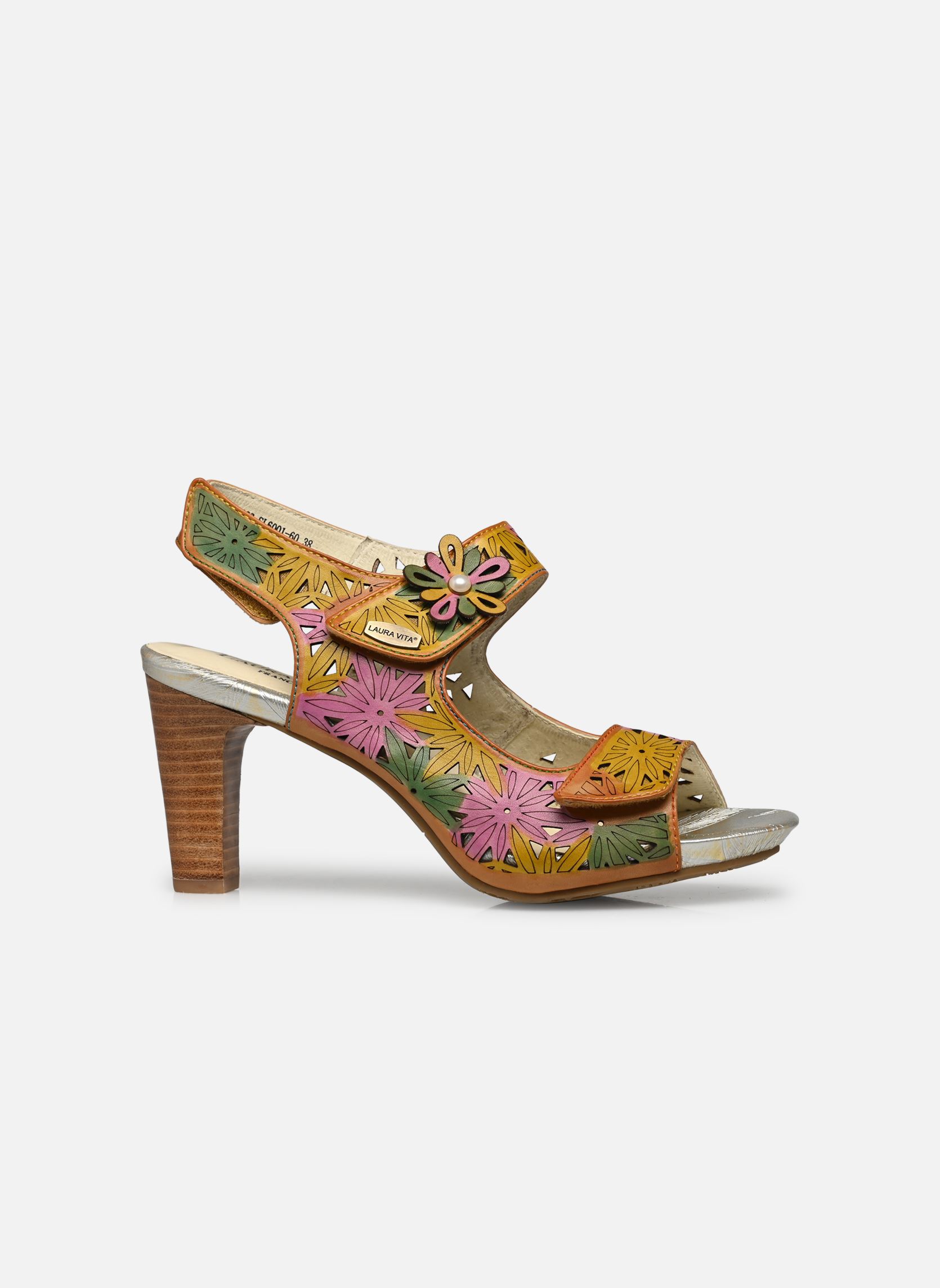 Sandalias Alcbaneo 6023 mujer multicolor Laura Vita Sandalias Alcbaneo 6023 mujer multicolor Camel