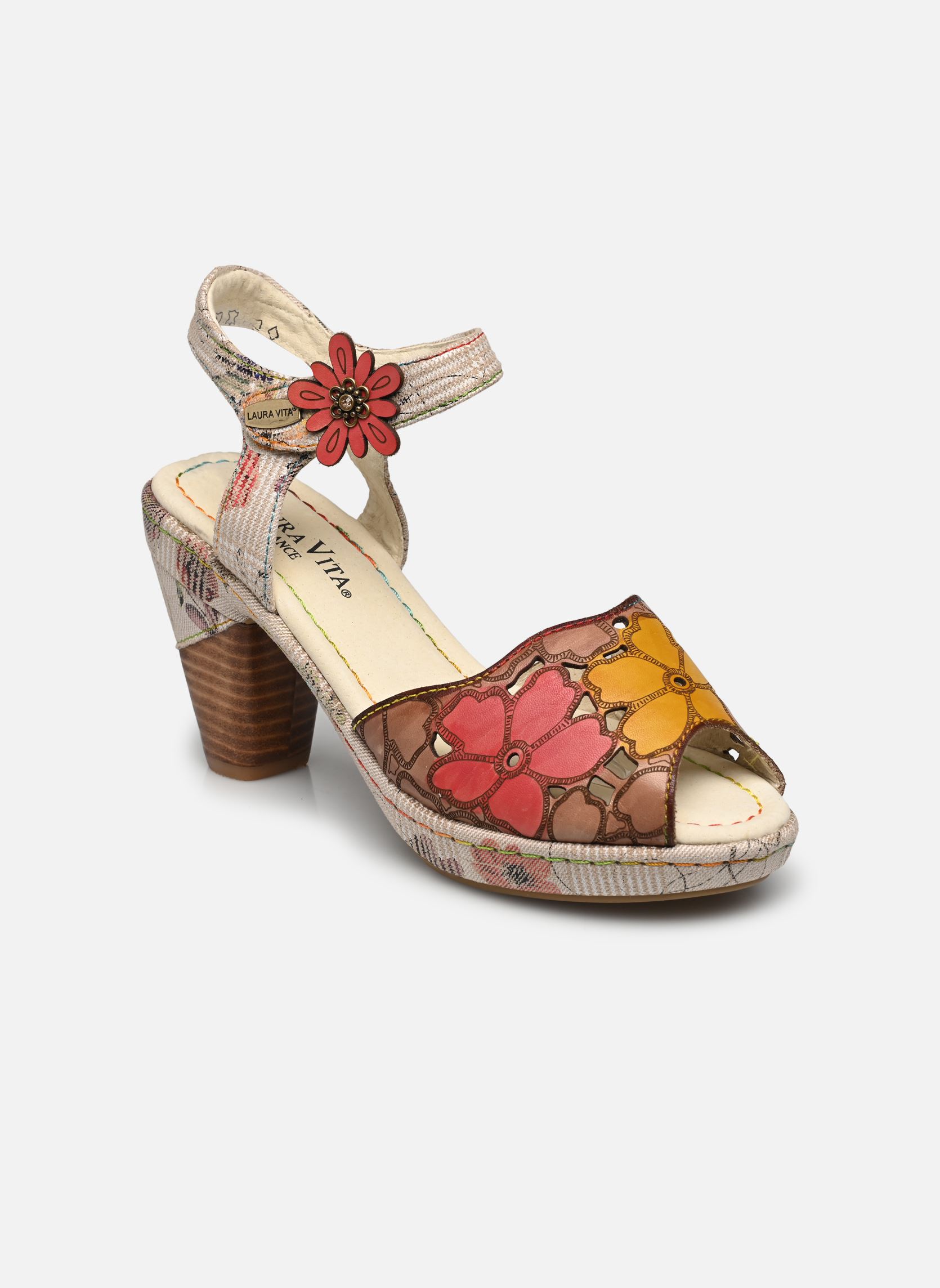 Sandalen Ficnalo 53 damen mehrfarbig Laura Vita Sandalen Ficnalo 53 damen mehrfarbig Beige