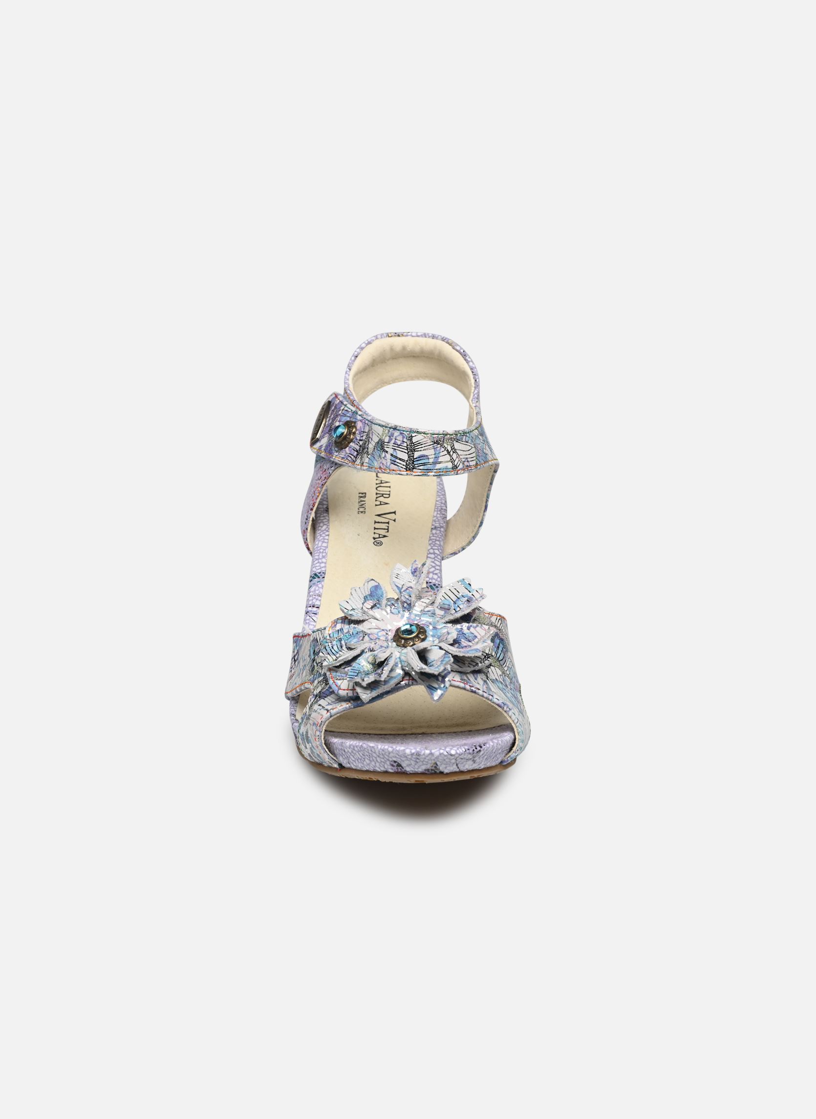 Sandalias Alcbaneo 0422 mujer multicolor Laura Vita Sandalias Alcbaneo 0422 mujer multicolor Bleu