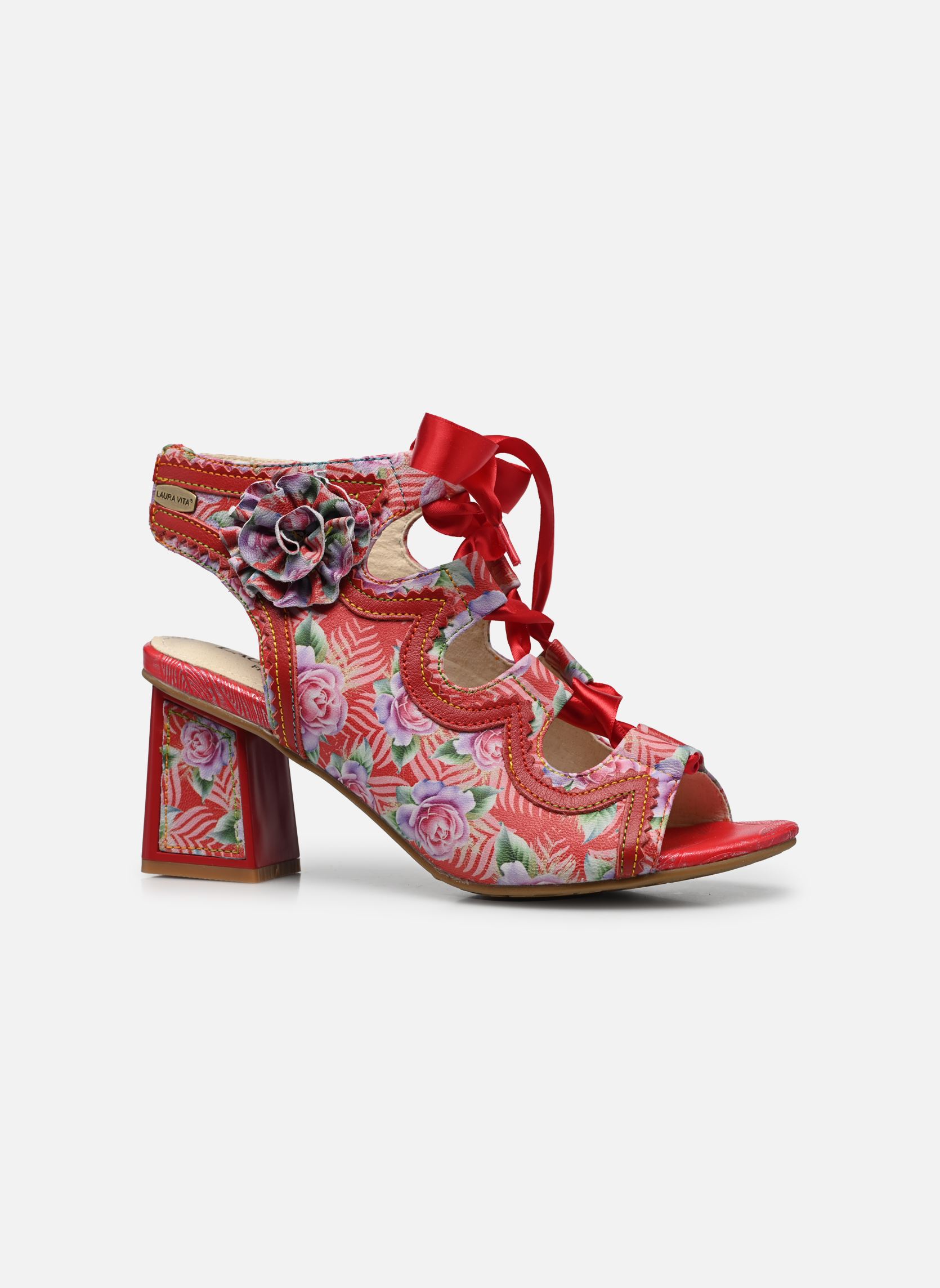 Sandalen Hackio 11 dames rood Laura Vita Sandalen Hackio 11 dames rood GRENAT
