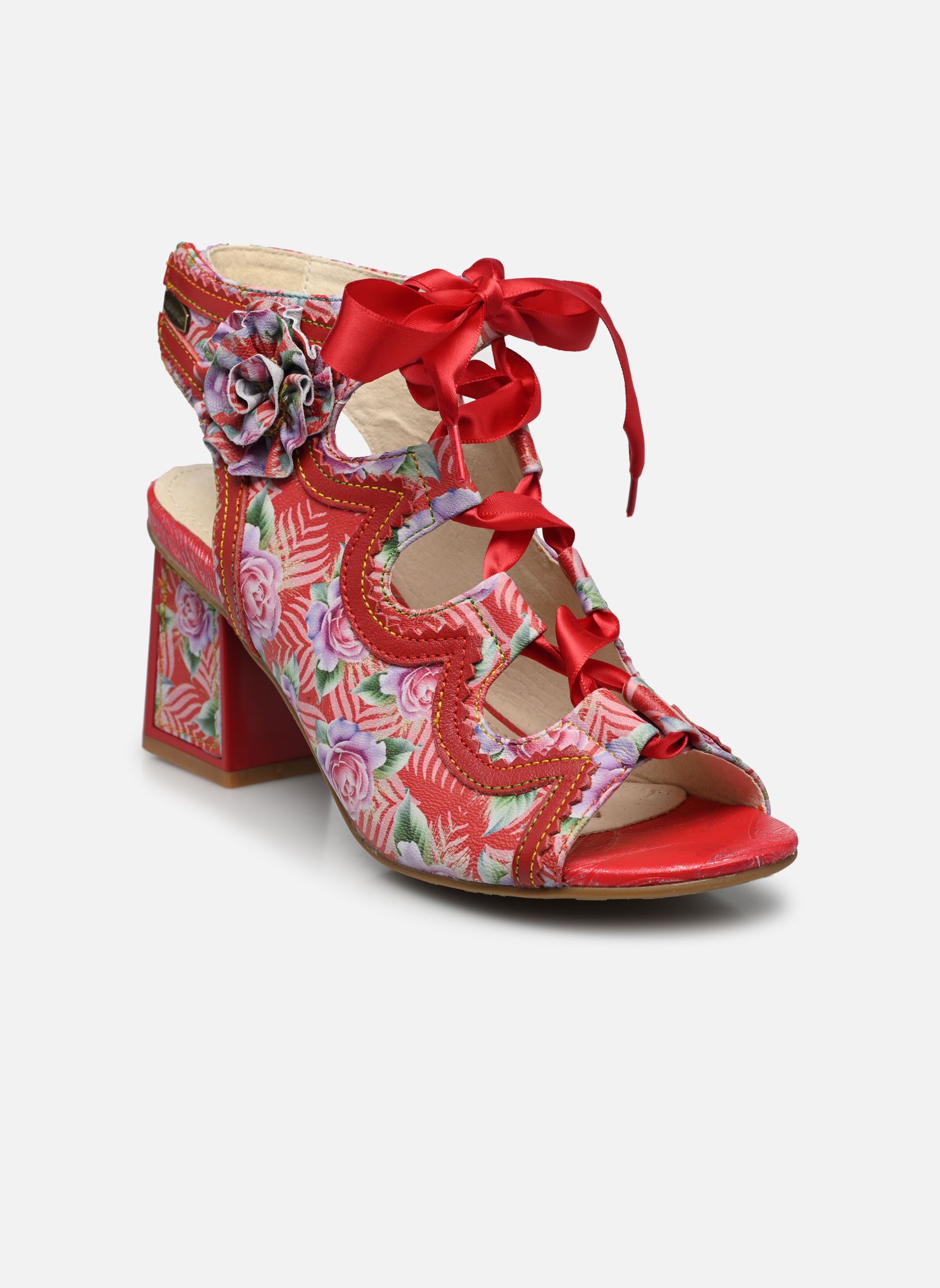 Sandalen Hackio 11 dames rood Laura Vita Sandalen Hackio 11 dames rood GRENAT