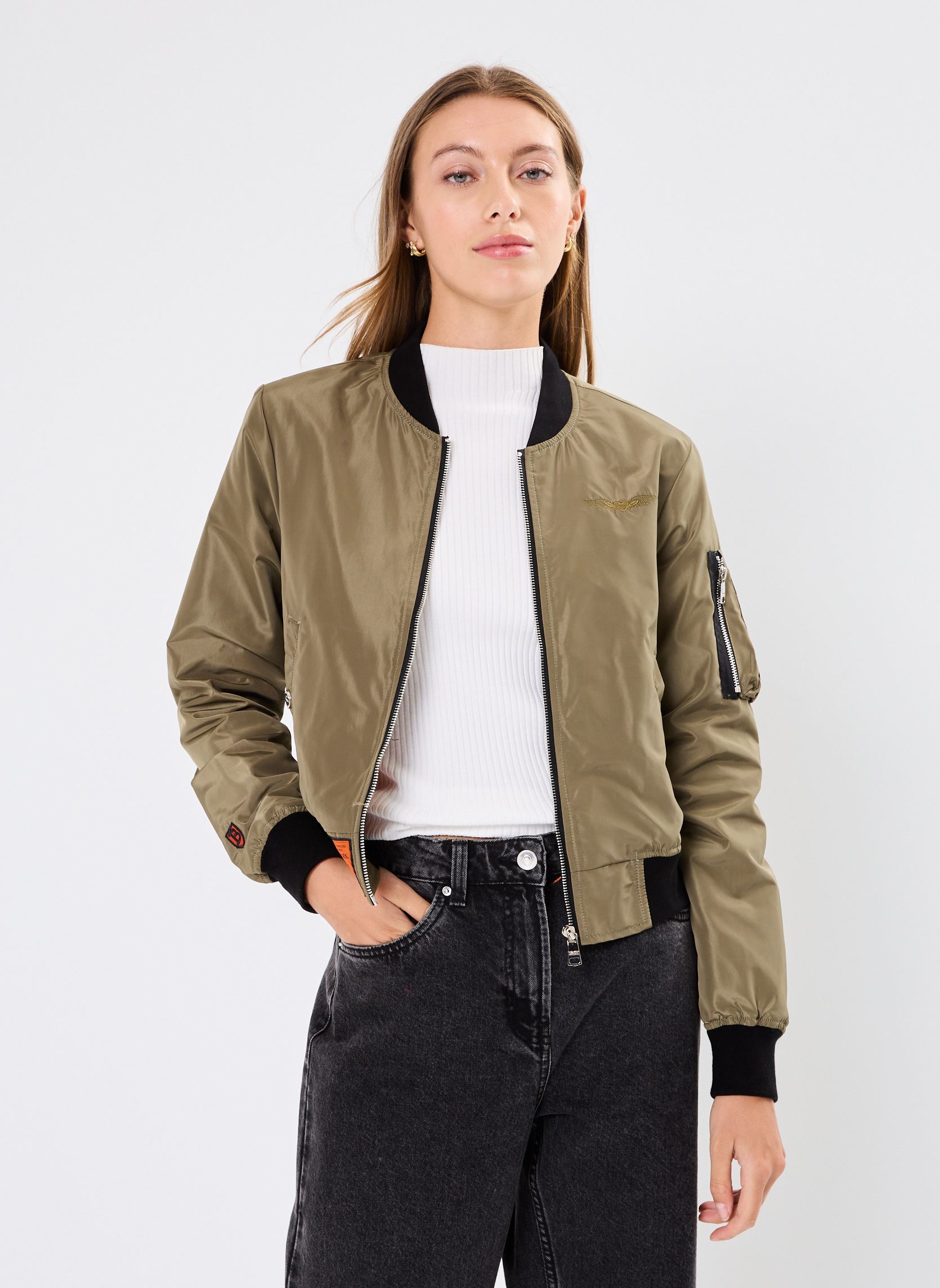 Bombers Ma1 Bomber Veste Femme Bombers Original Blousons Veste Non