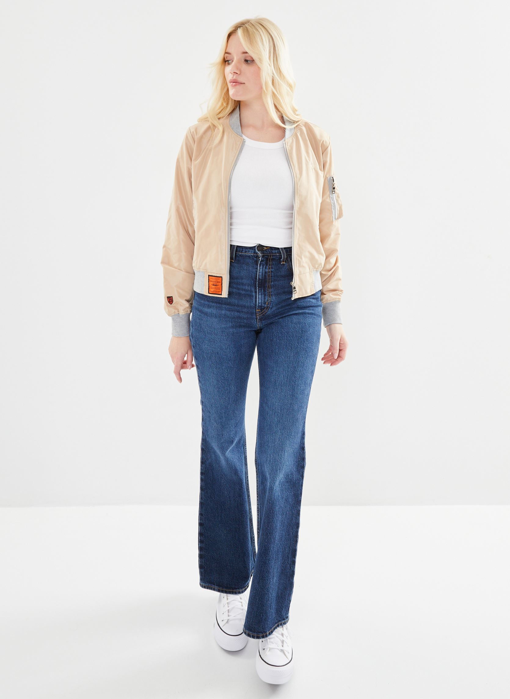 Bomberjacks Ma1 Women dames beige Bombers Original Bomberjacks Ma1 Women dames beige Tan
