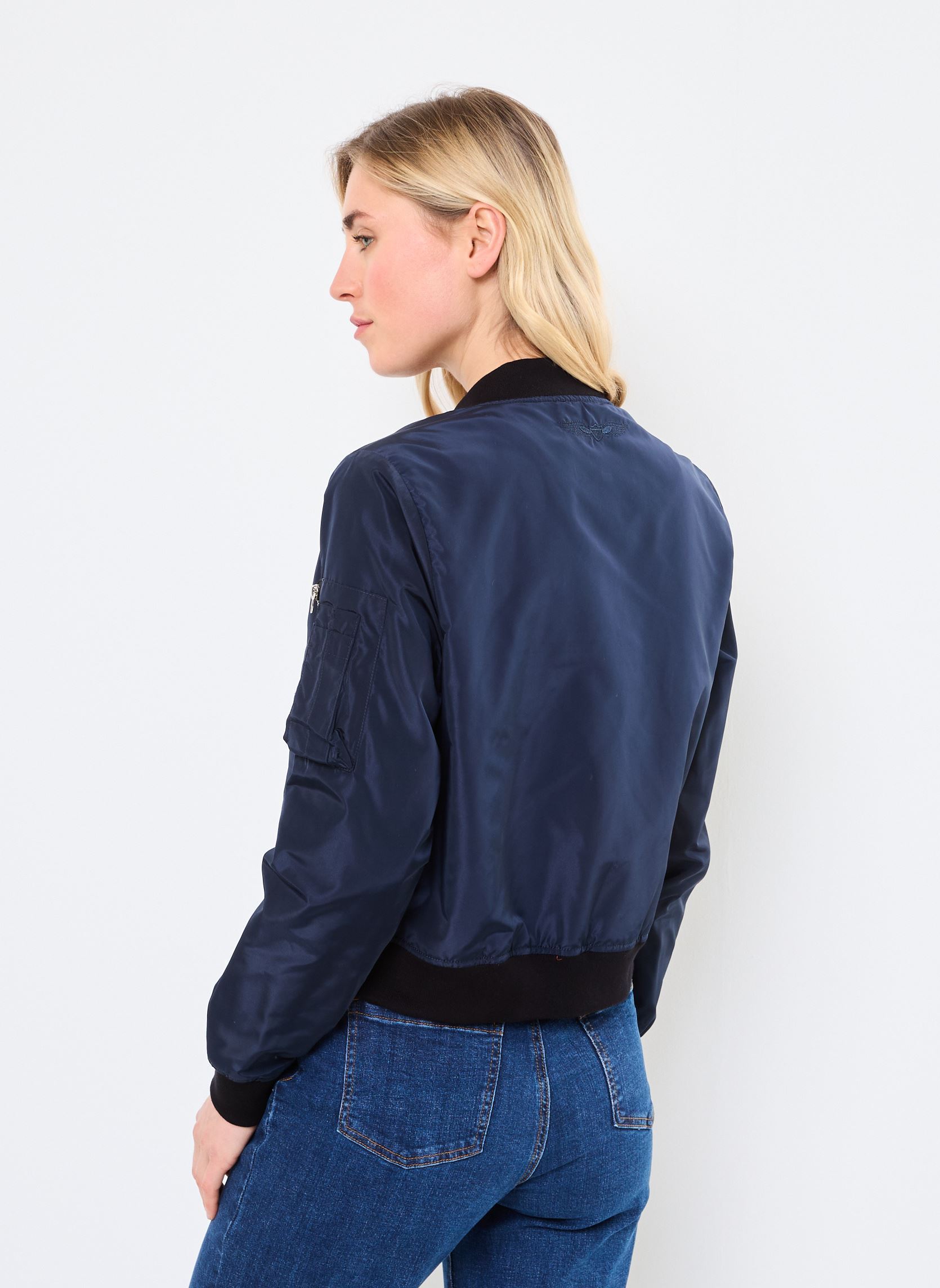 Blousons Ma1 Women femme bleu Bombers Original Blousons Ma1 Women femme bleu NAVY