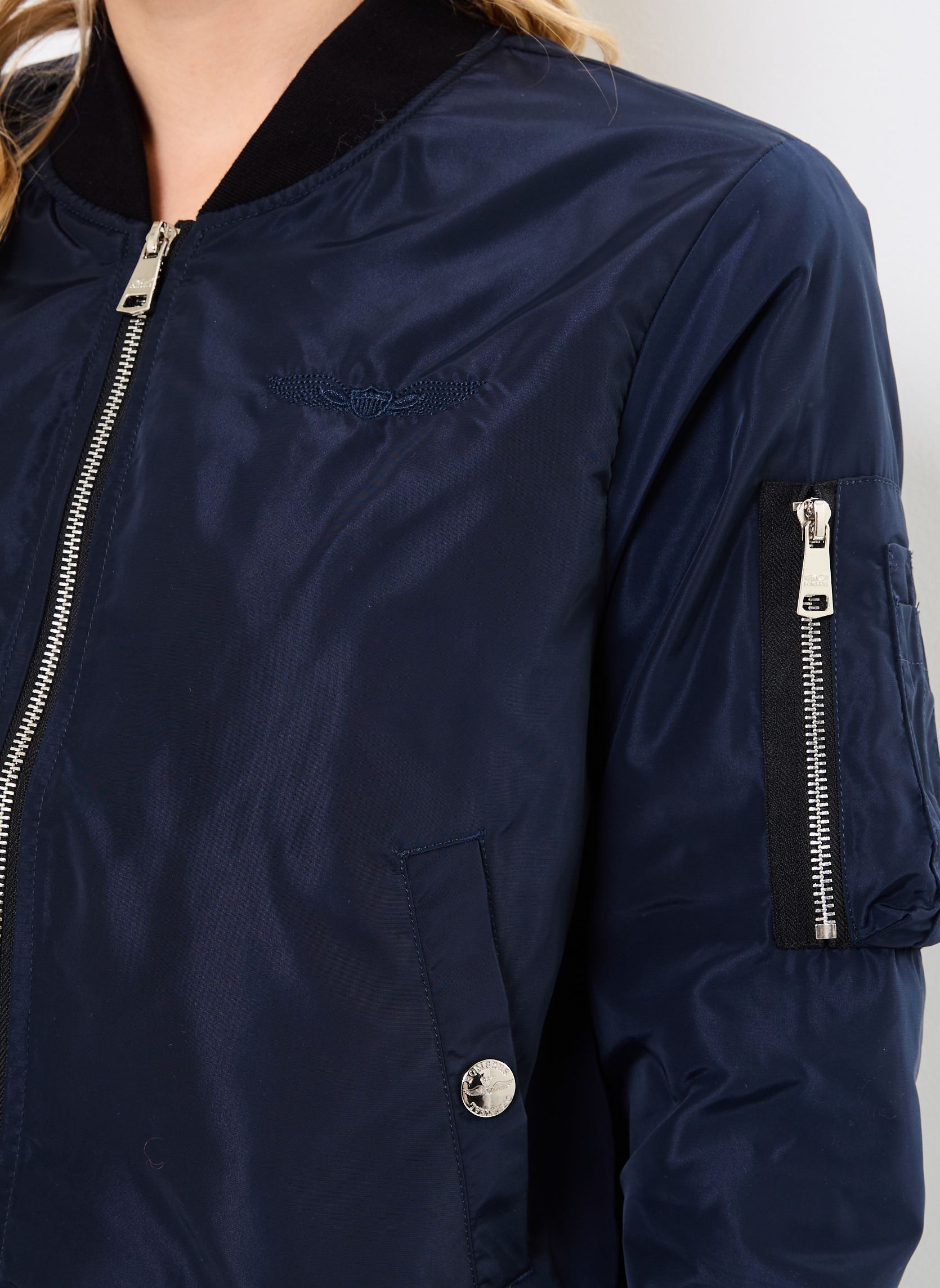 Blousons Ma1 Women femme bleu Bombers Original Blousons Ma1 Women femme bleu NAVY